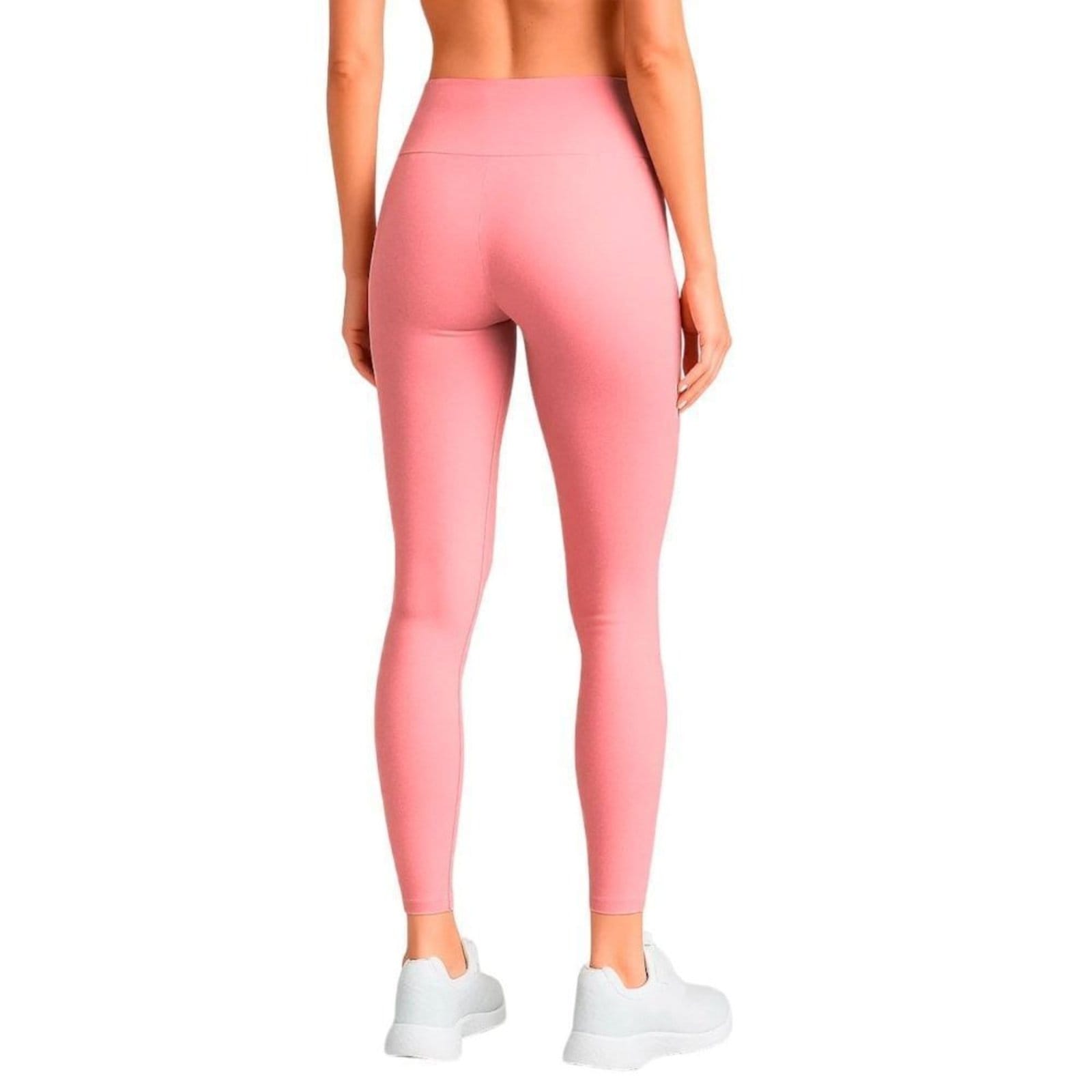 Vista 2 Calça Legging Diadora Small Logo Pad Feminina Diadora rosa