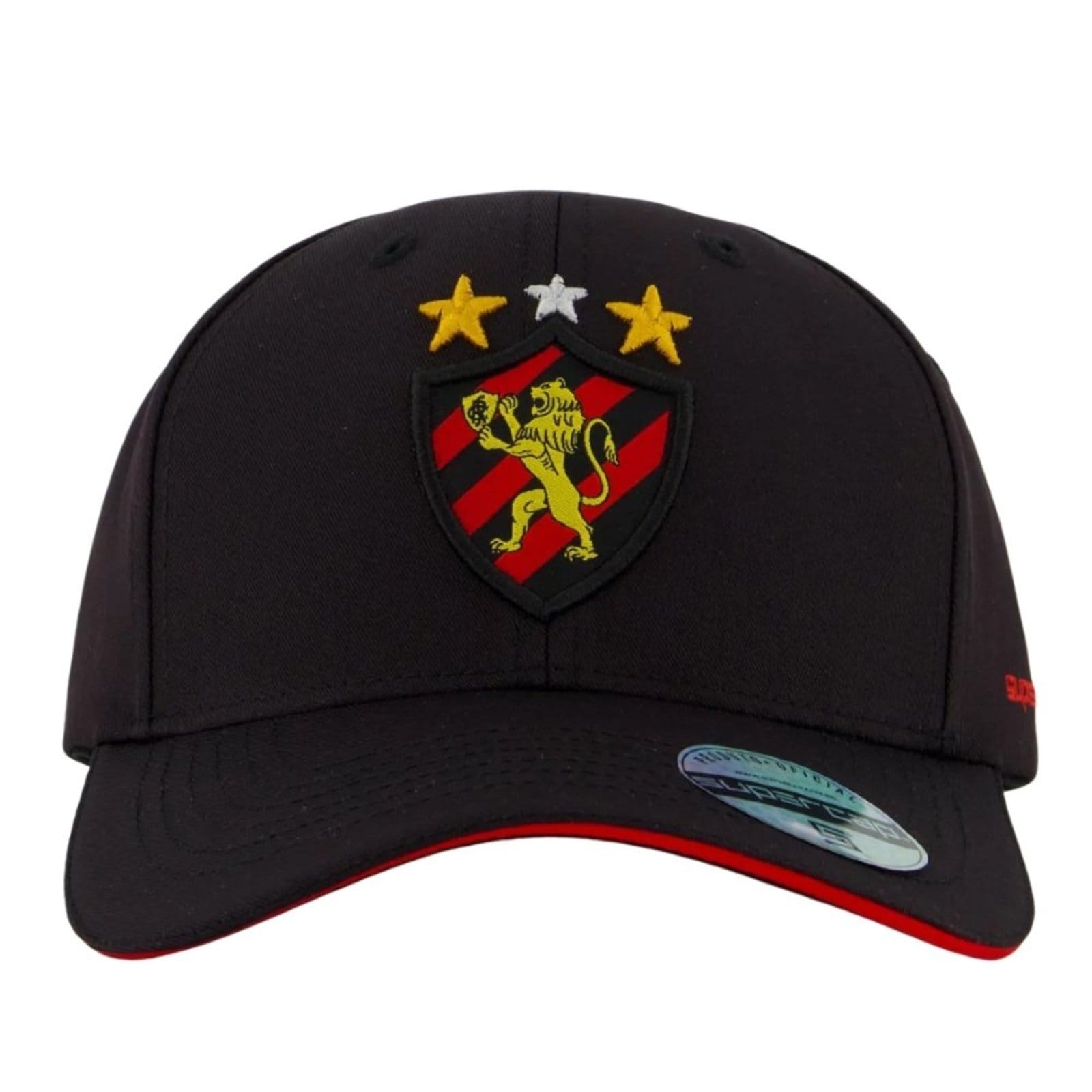 Vista 2 Boné Supercap Sport Recife Bistretch Supercap preto