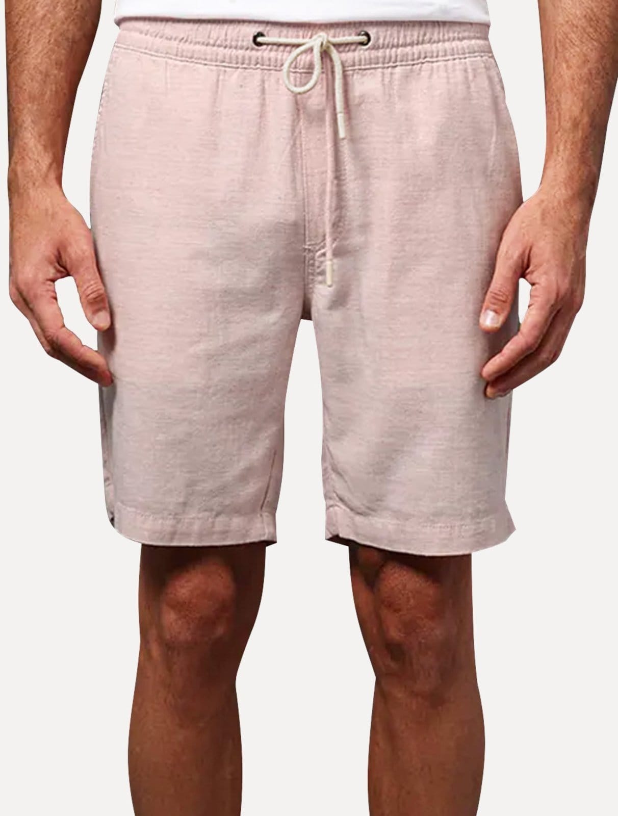 Bermuda Calvin Klein Jeans Masculina Cadarço Cotton Claro