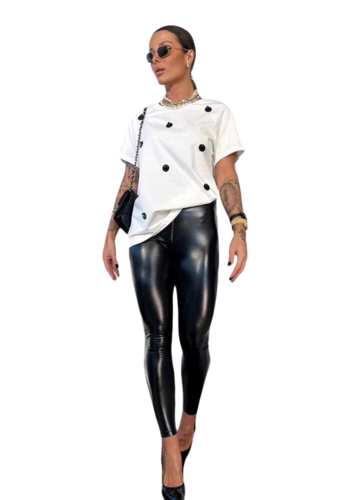 Calça skinny Forrada