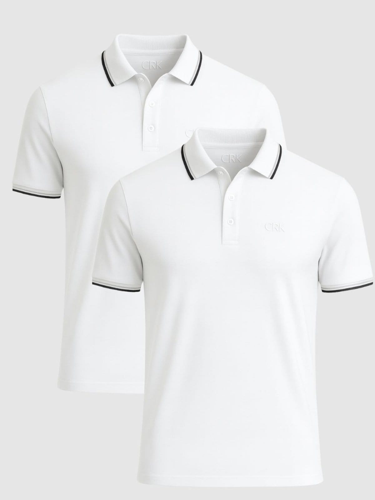 Kit 2 Camisas Polo Masculina Básica Crocker - 50727
