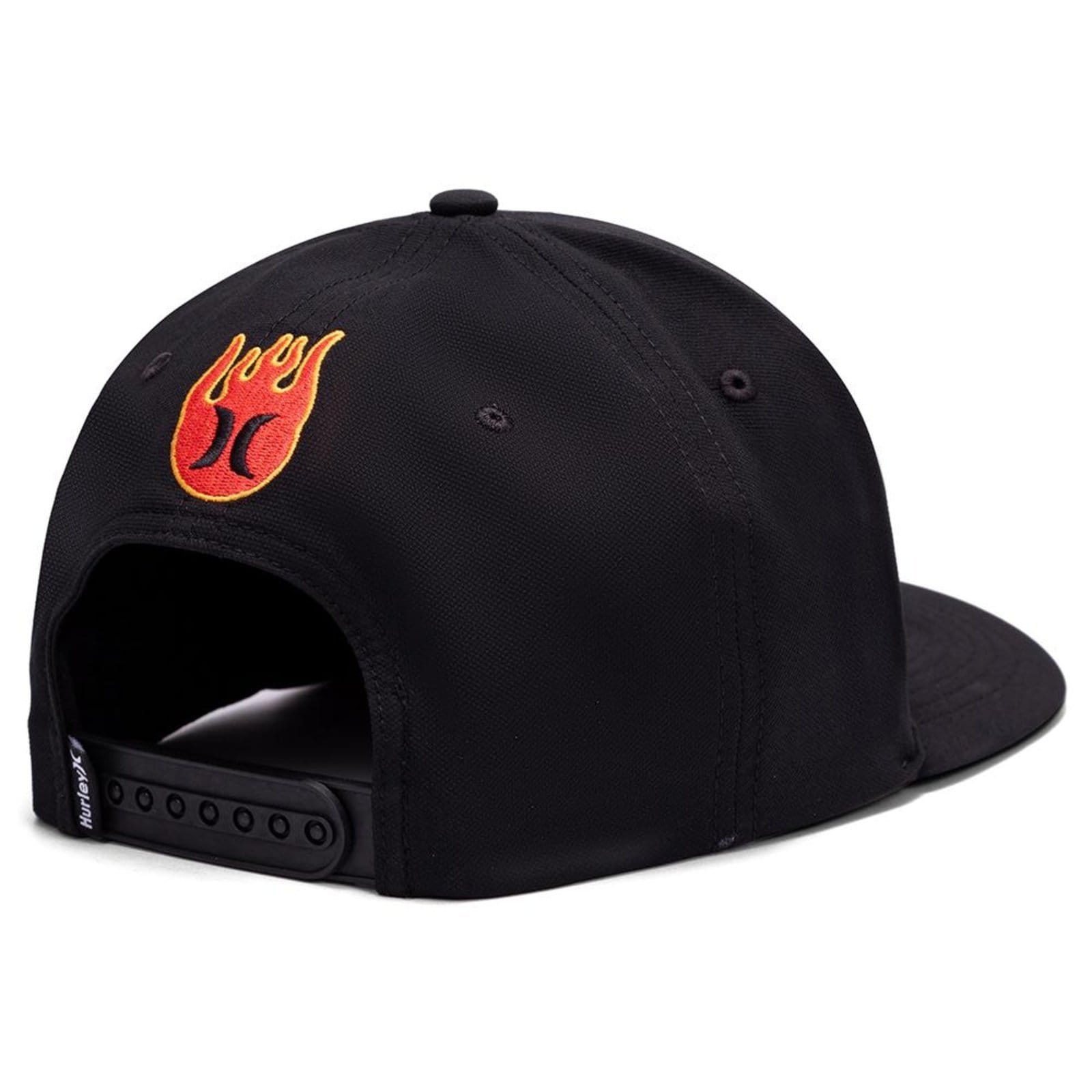 Vista 2 Boné Hurley Aba Curva Flame SM26 hurley preto