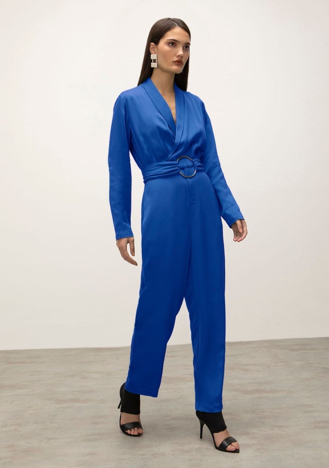 Macacão Iódice Reto Com Transpasse