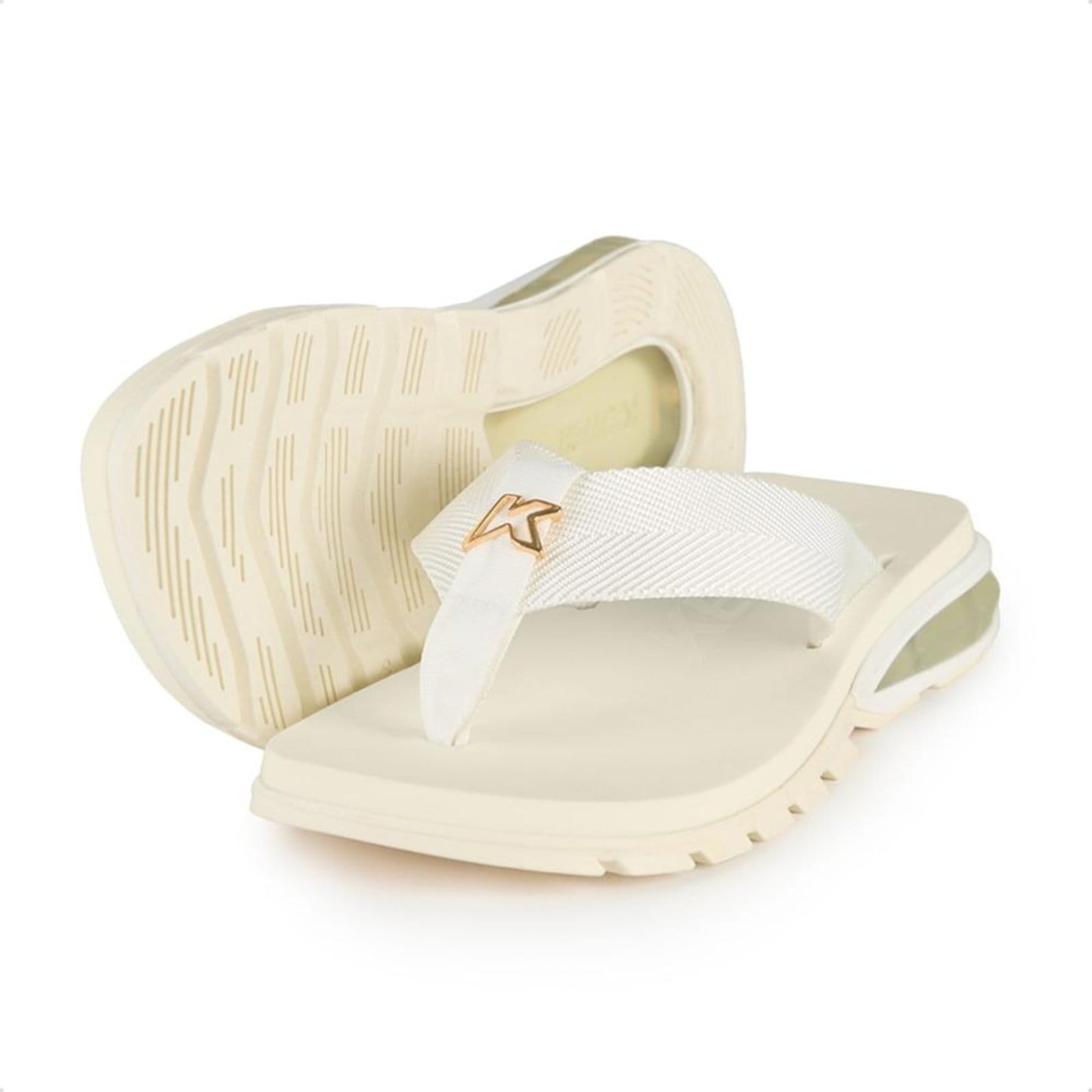 Vista 2 Chinelo Kenner Masculino Orak Off-white 745 off-white white