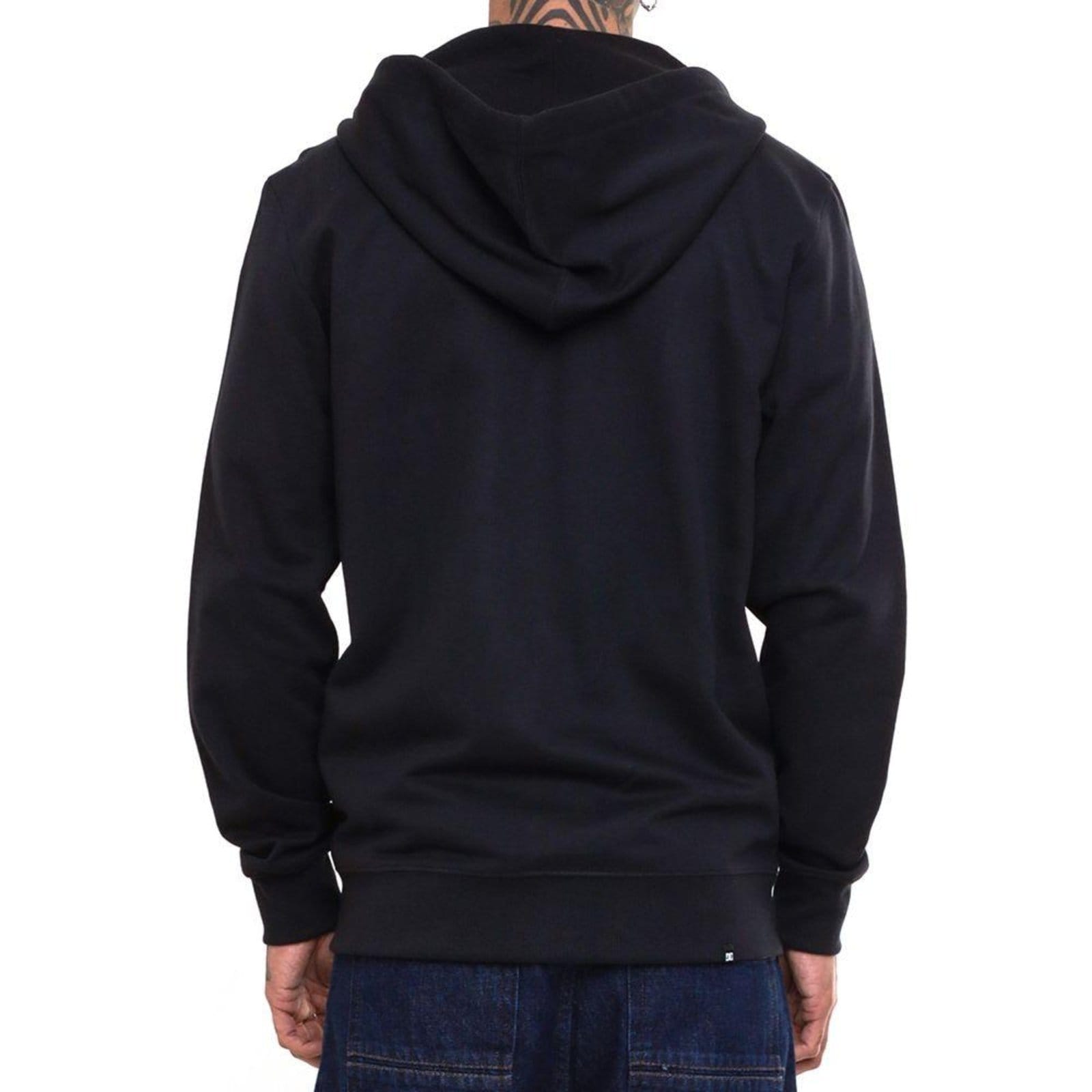 Vista 2 Moletom DC Shoes Aberto DC Star Zh Oversize Masculino DC Shoes preto