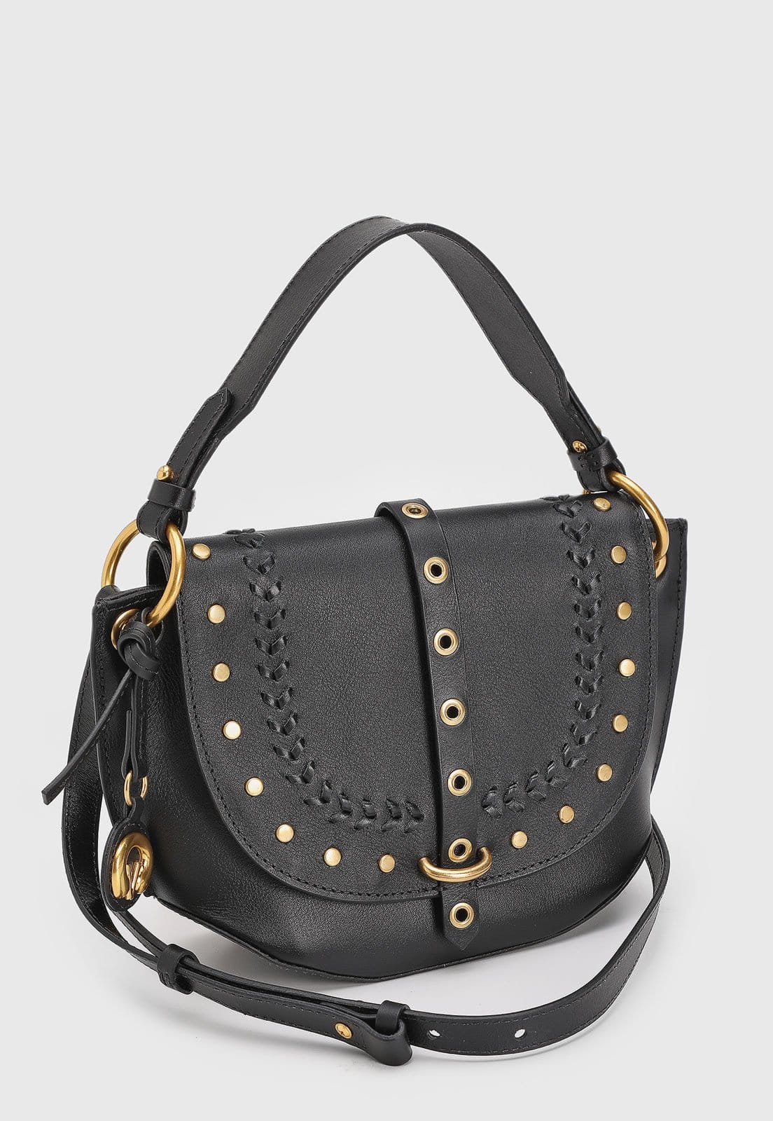 Vista 2 Bolsa Feminina Vicenza Alça Curta Preta Vicenza preto