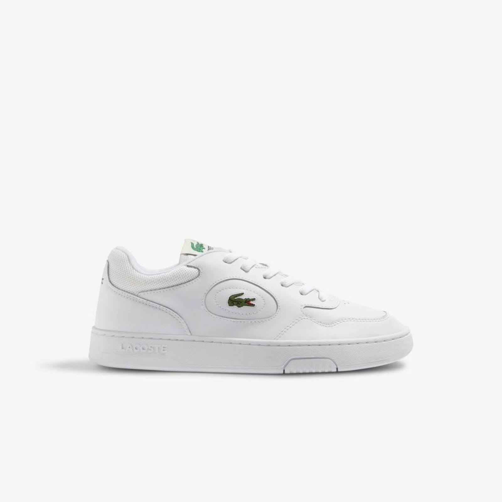 Vista principal Tênis Lacoste Lacoste Masculinas Lineset de Couro Lacoste branco