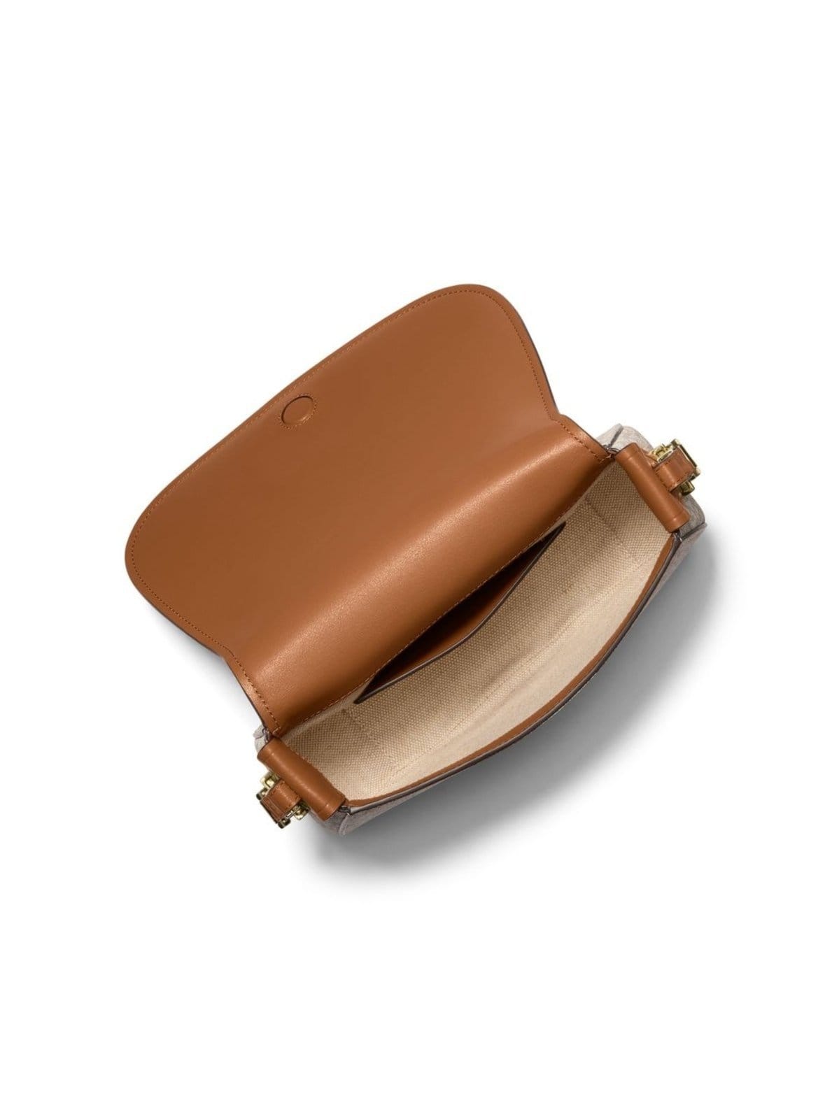 Vista 2 Bolsa Transversal Lydia Logo Média 30R5gl0m2b149 Michael Kors branco