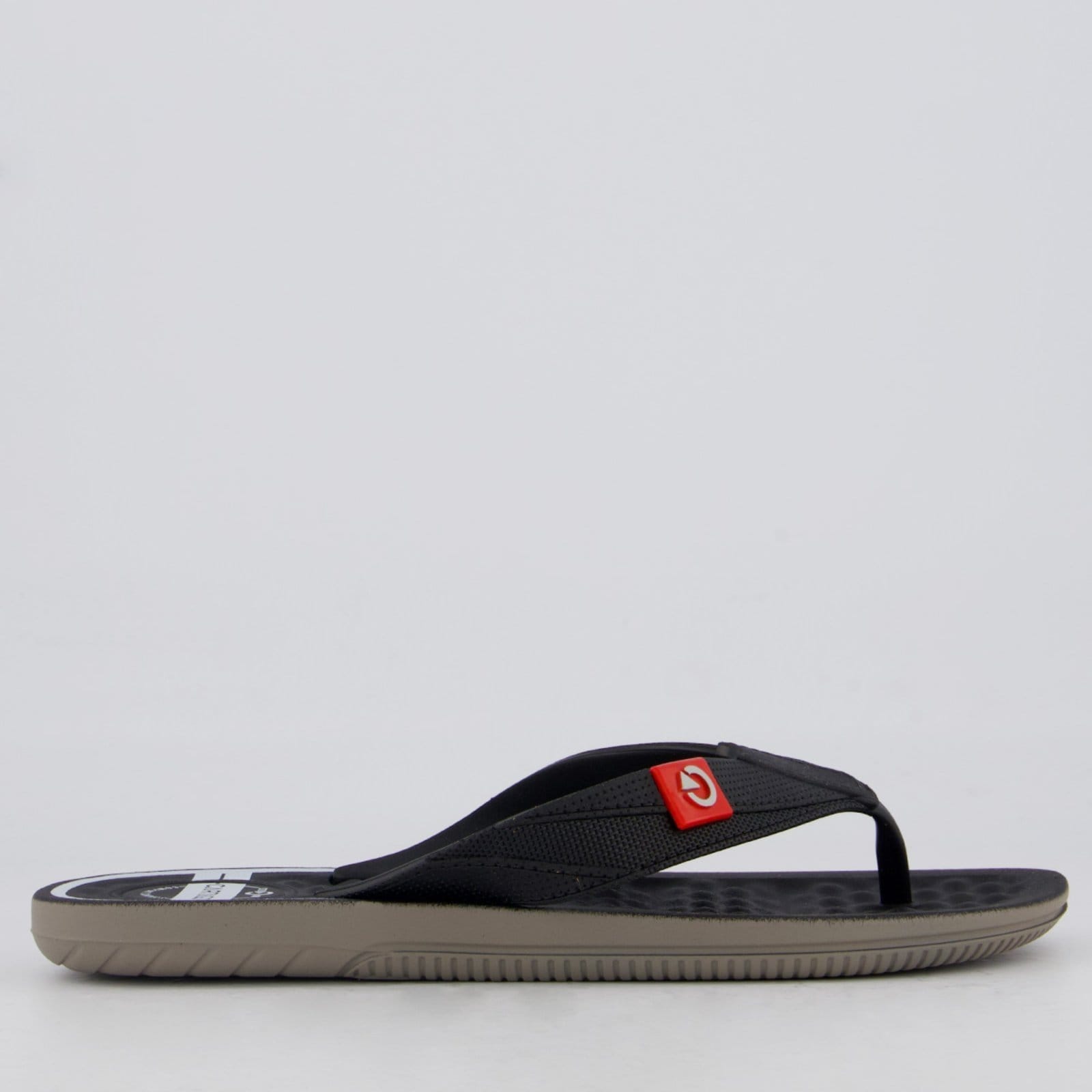 Vista 2 Chinelo Cartago Arizona II e Cinza CARTAGO preto