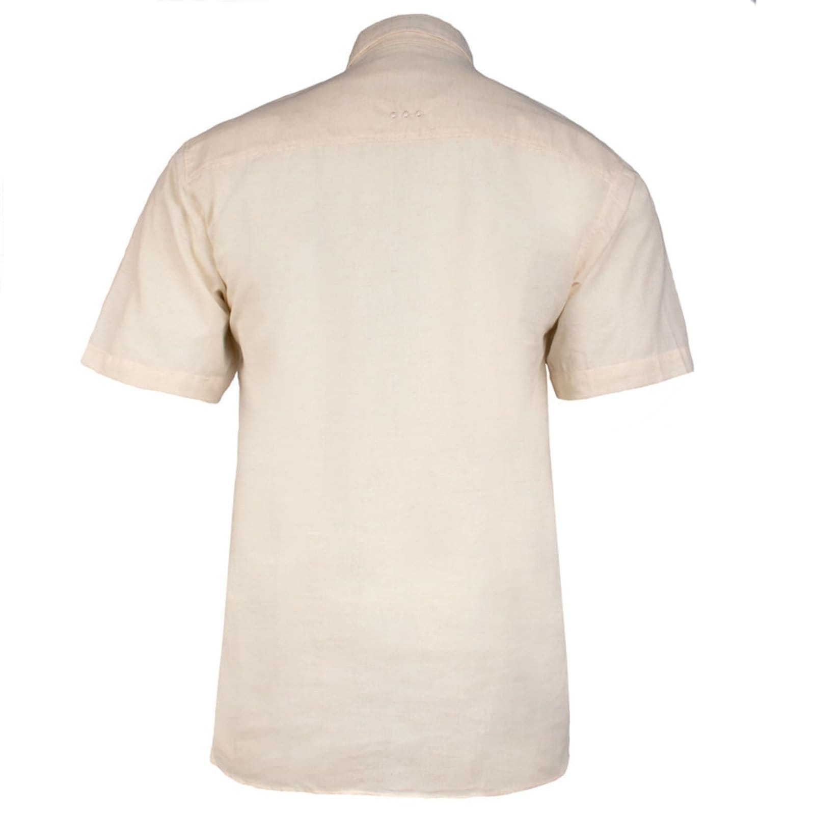 Camisa Masculina Gangster Linho Listras Off White - 2