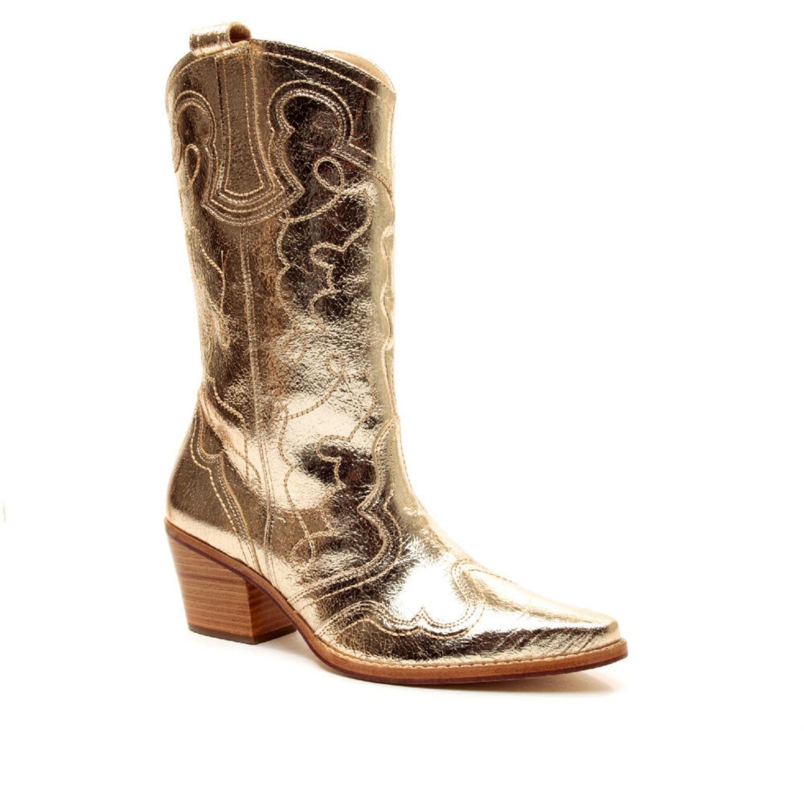 Bota Western Couro Ouro Cecconello 2260003-5 - 2