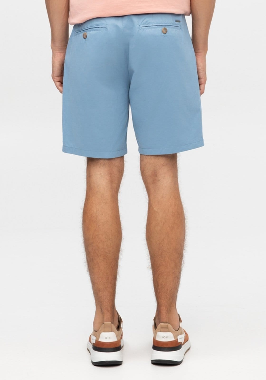 Shorts Masculino Alfaiataria em Tecido Plano - 2