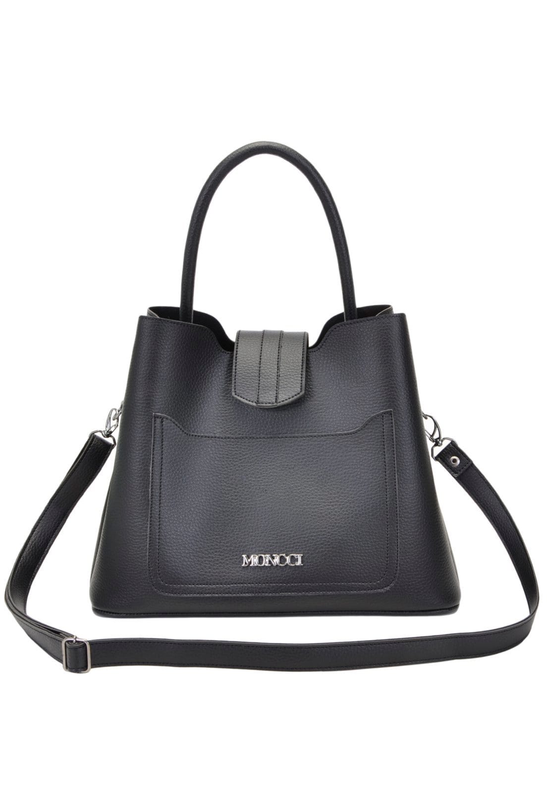 Bolsa Saco Moncci Transversal Preta