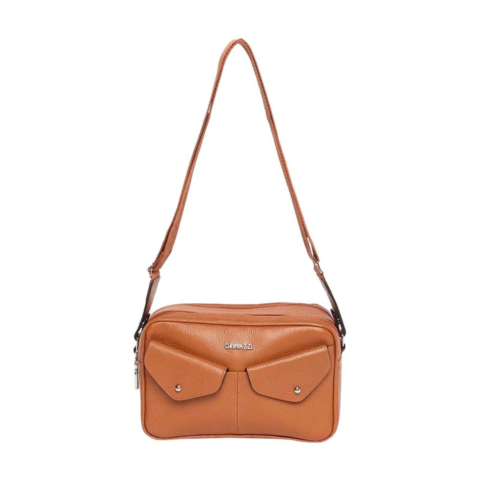 Bolsa de Couro Griffazzi Mel