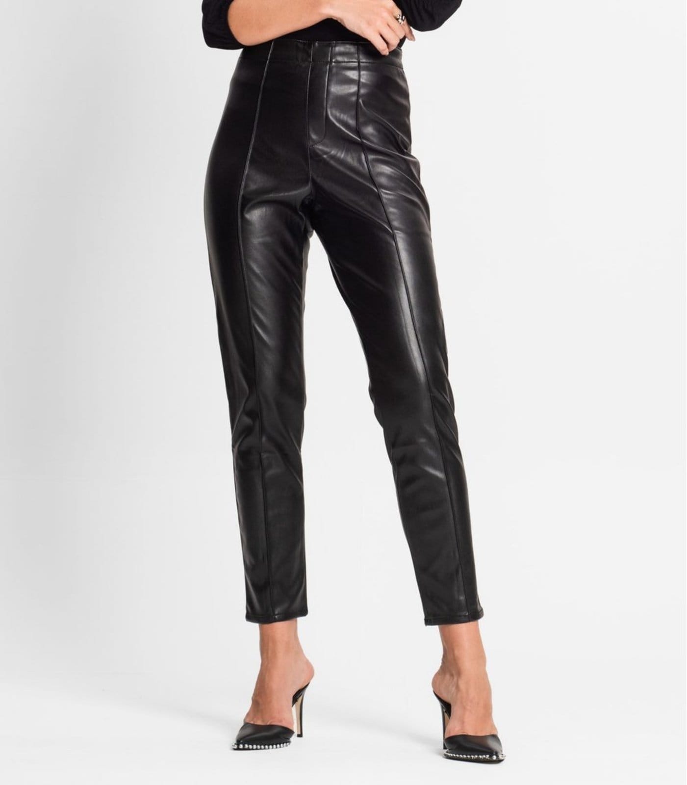 Vista 2 Calça Feminina Legging Sintética Endless Endless preto