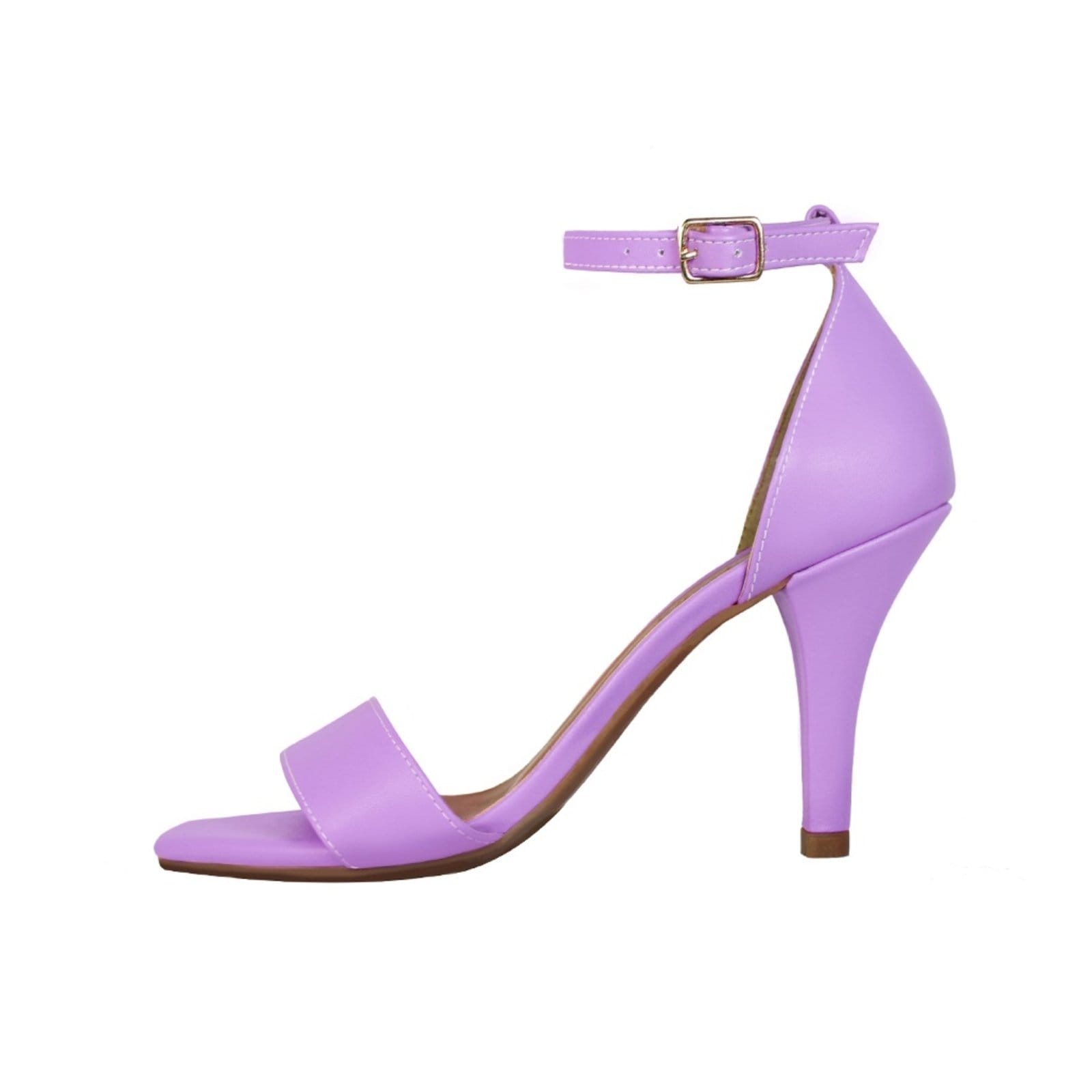 Vista 2 Sandália Salto Alto Fino Luiza Sobreira Lilás Mod. 2136 Luiza Sobreira roxo