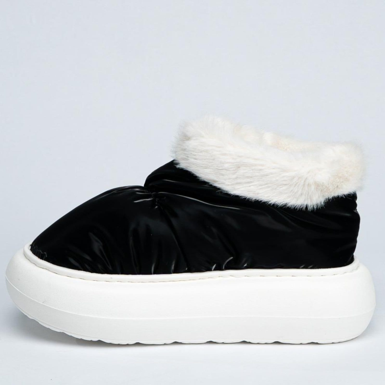 Vista 2 Infantil - Pantufa Bota Feminina Flowfa Blair Flbla Preto Flowfa incolor