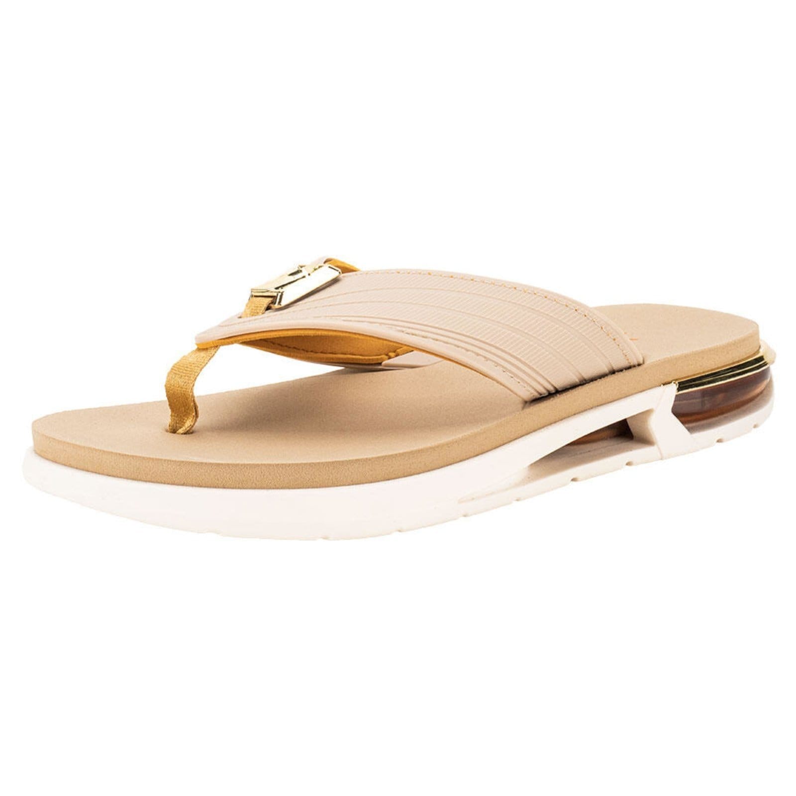 Vista 2 Chinelo Masculino Rbold Rider 1226 3290226 Rider bege