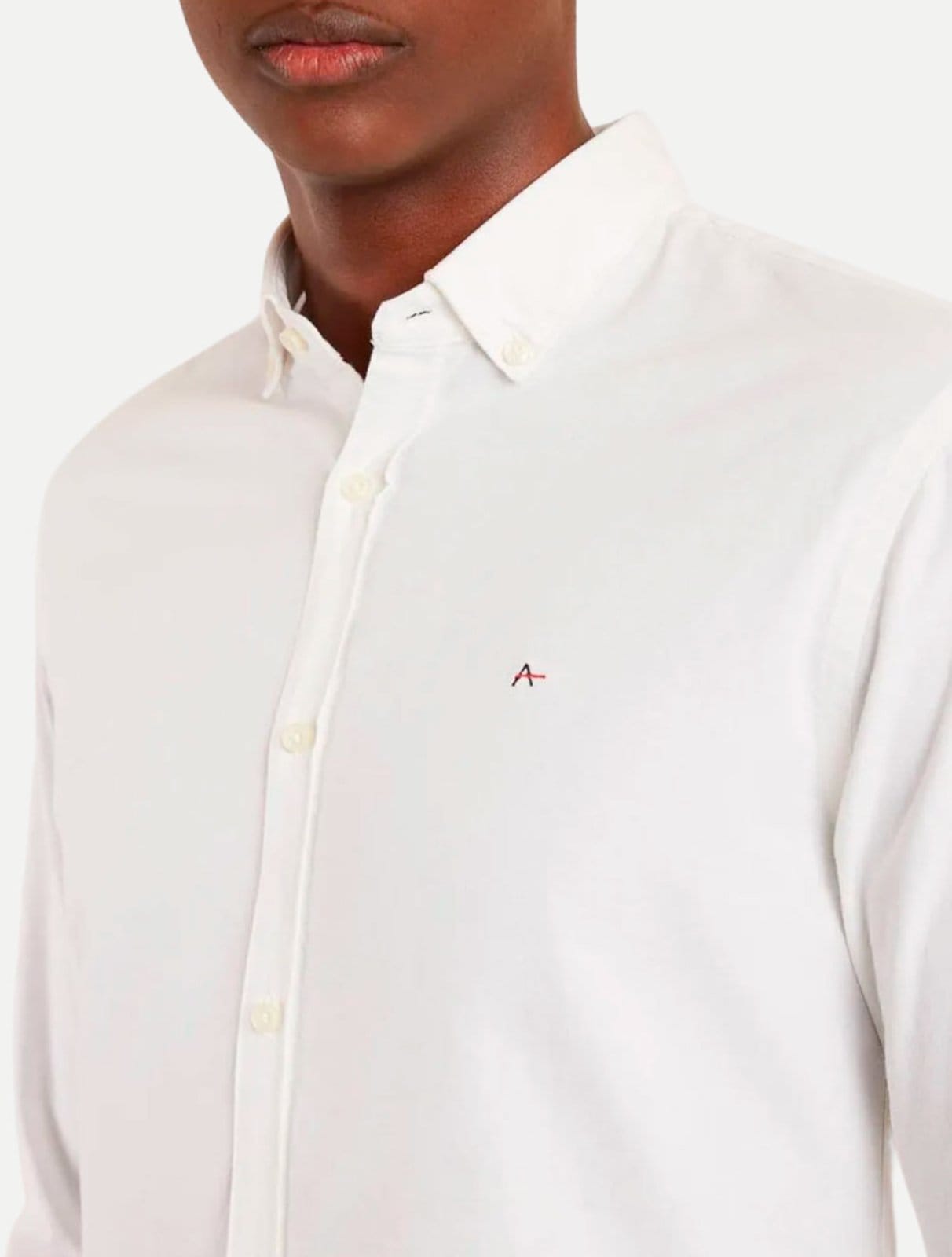 Vista 2 Camisa Aramis Slim Oxford Button Down ML050223 Branca Aramis branco