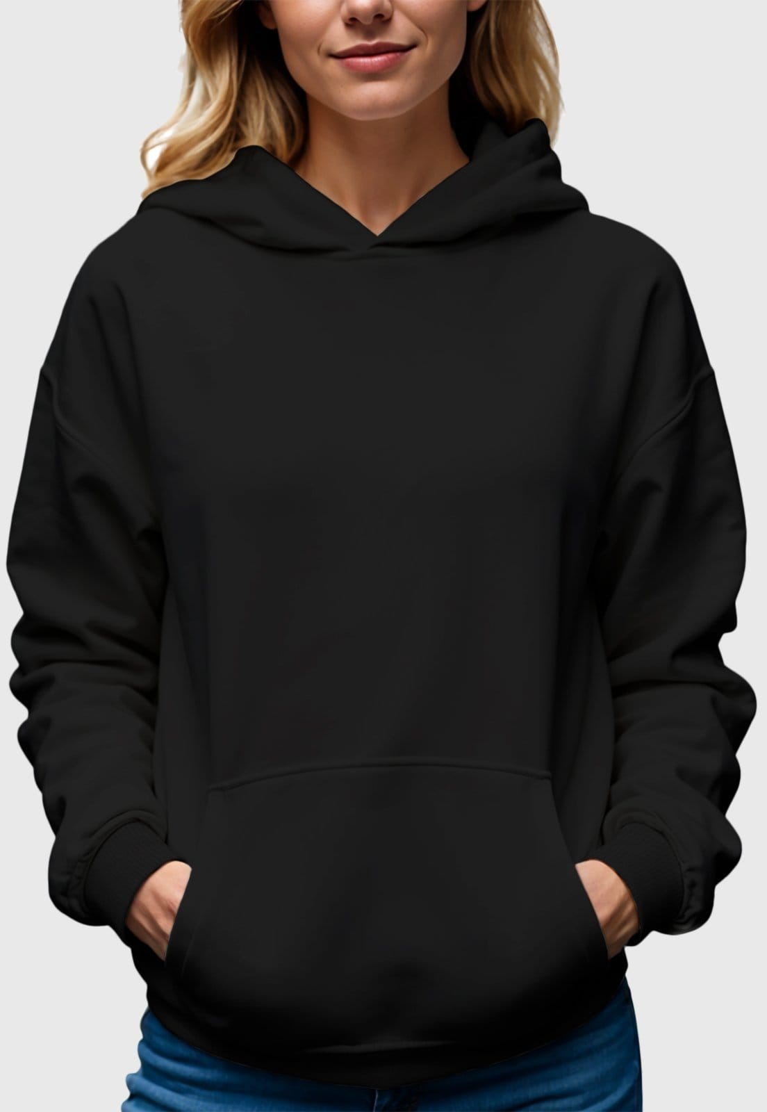 Moletom Canguru Feminino Flanelado Com Capuz