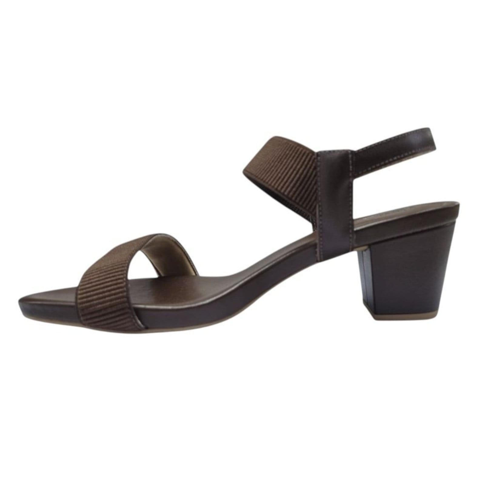 Vista 2 Sandália Usaflex Salto Medio Elástico Feminina Usaflex dourado