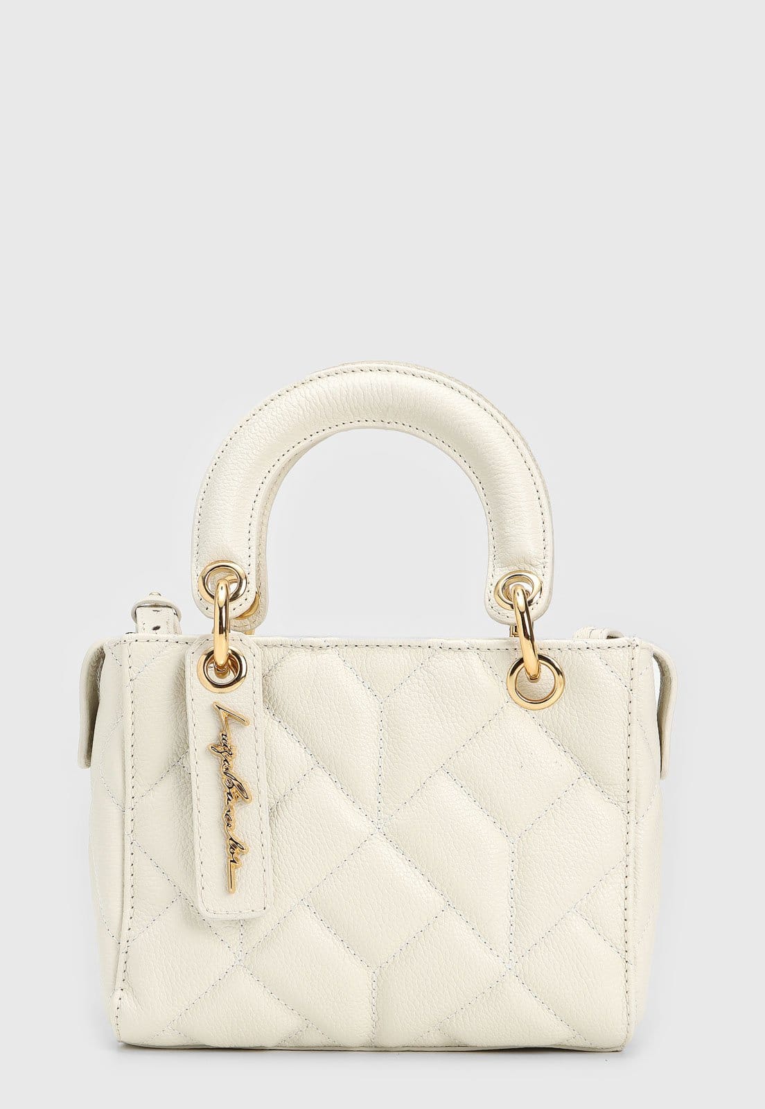 Bolsa Luiza Barcelos Matelassê Off-White