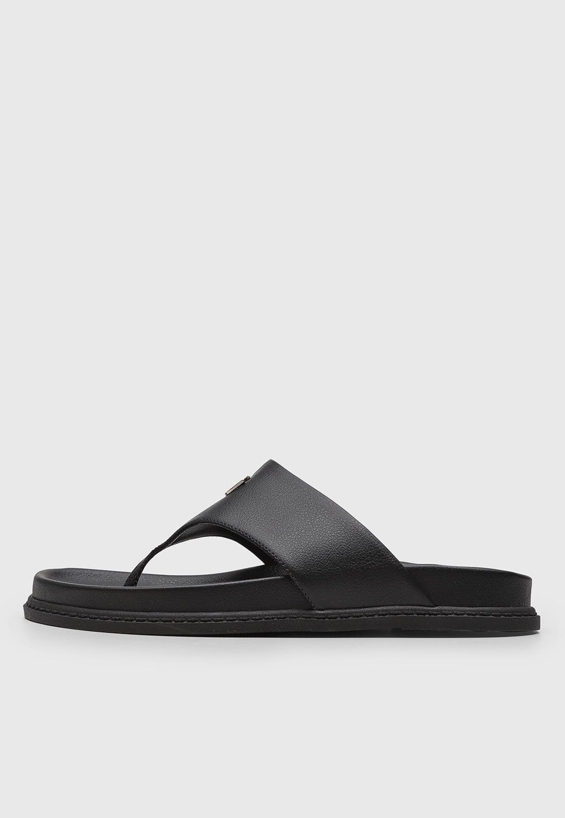 Rasteira Feminina Colcci Detalhe Metálico Preta