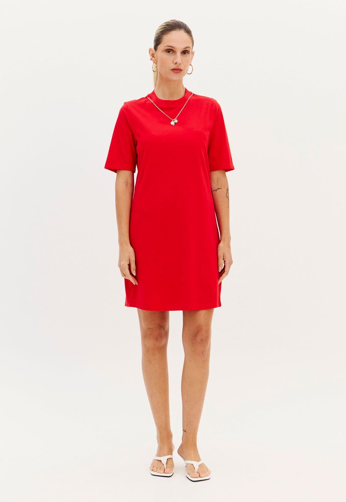 Vestido Feminino Lança Perfume Curto T-Dress