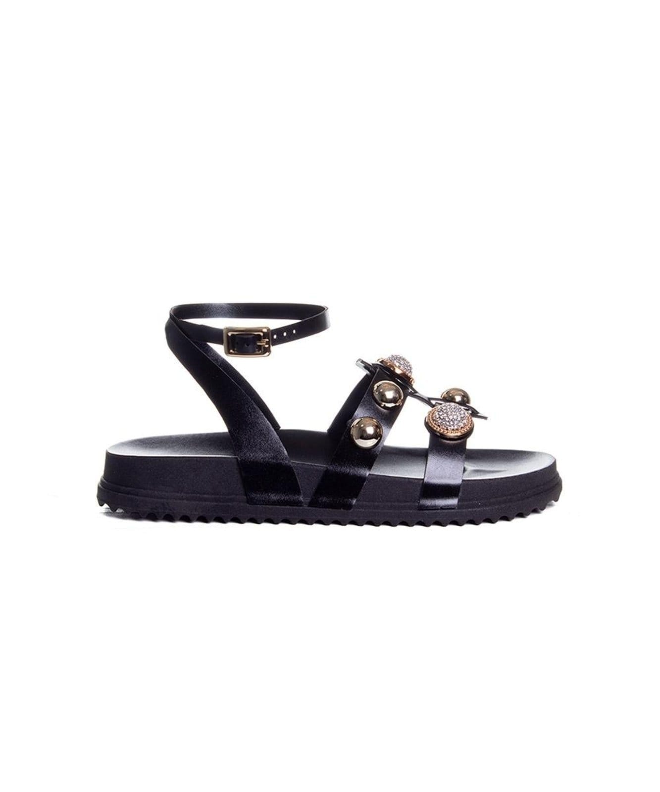 Sandália Flatform Pixolé Preto