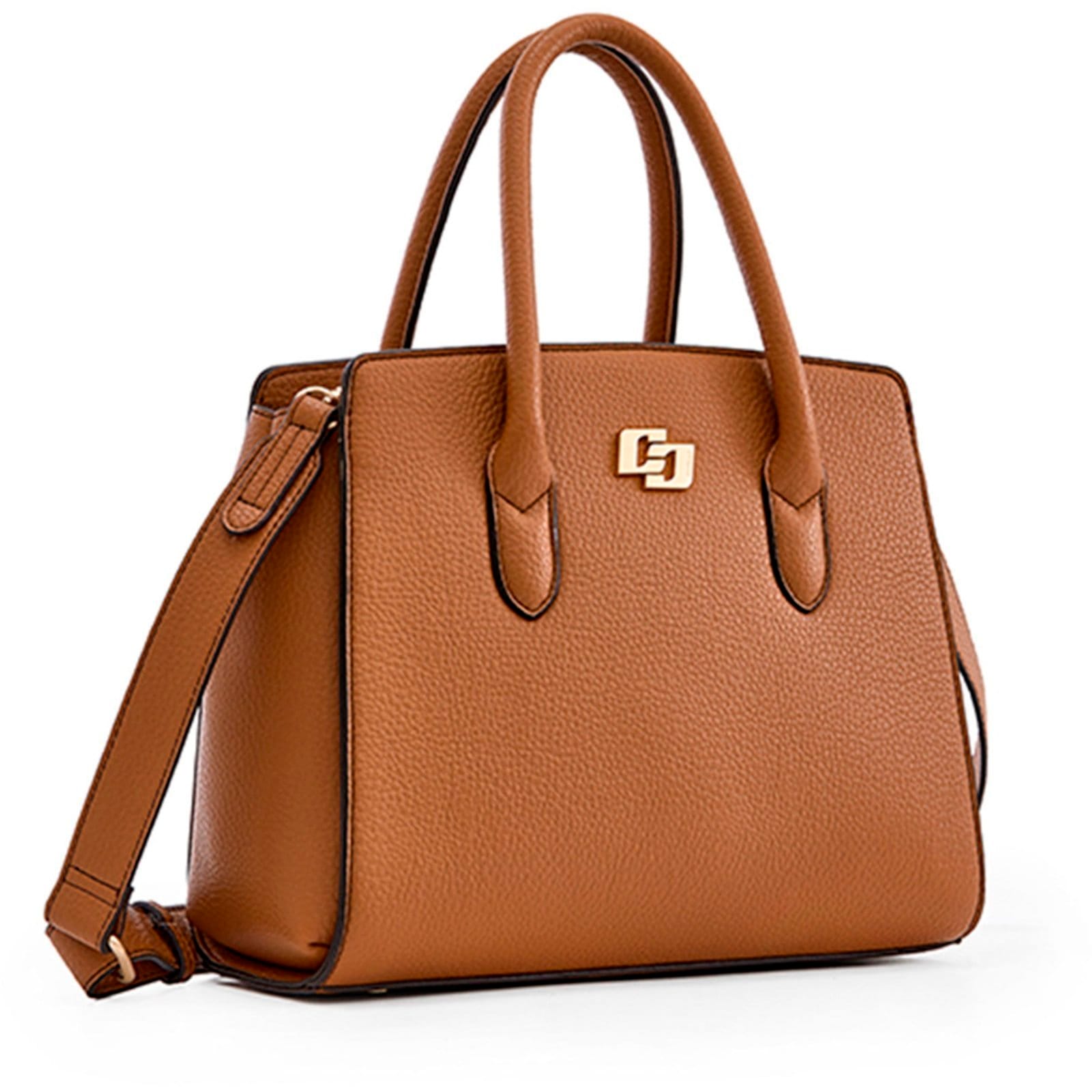 Vista 2 Bolsa Tote Colcci Iconic Ve25 Feminino Colcci laranja
