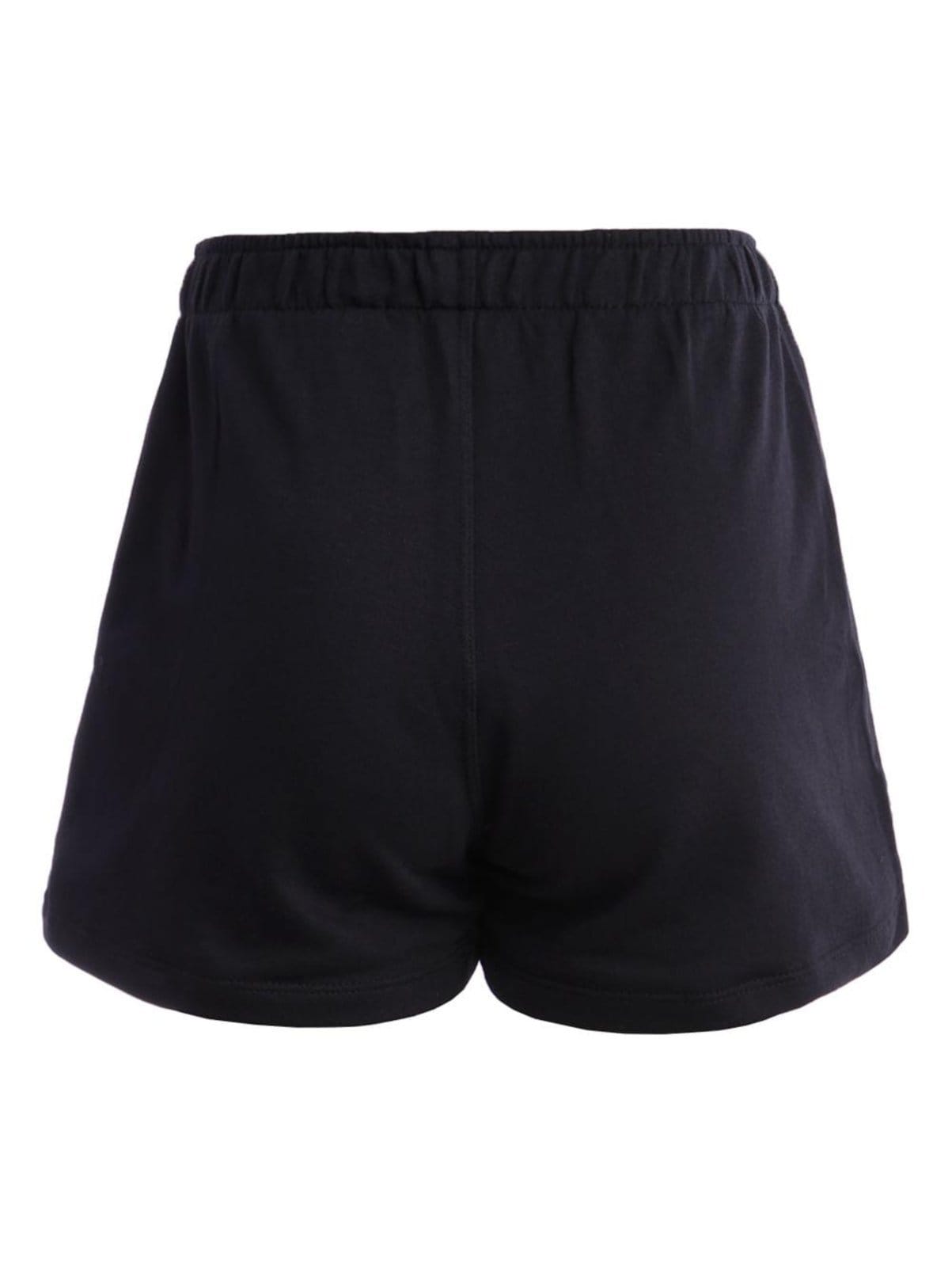 Vista 2 Short Moletinho Feminino Bright Girl'S preto