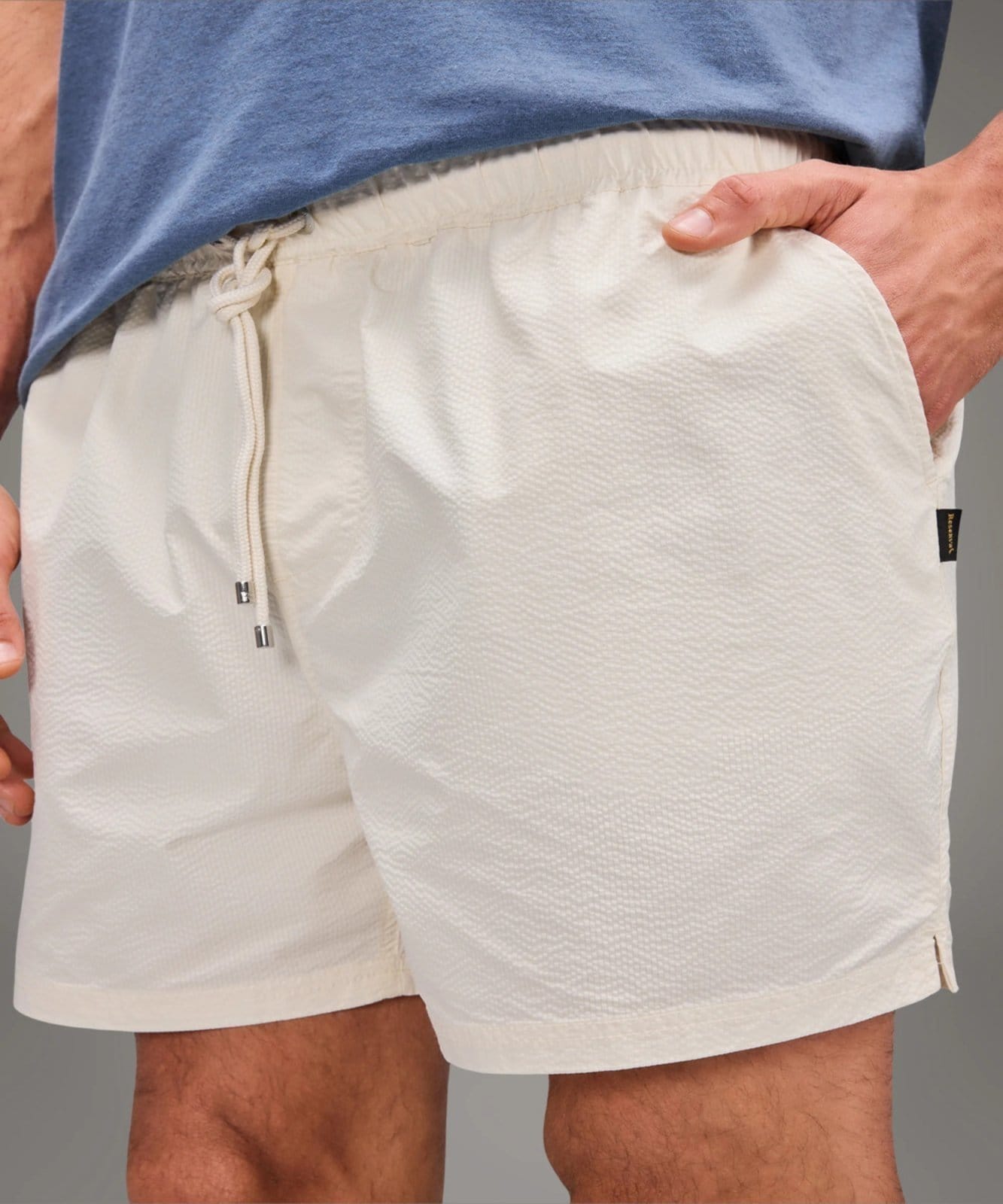 Vista 2 Short Praia Hamptons Reserva off-white