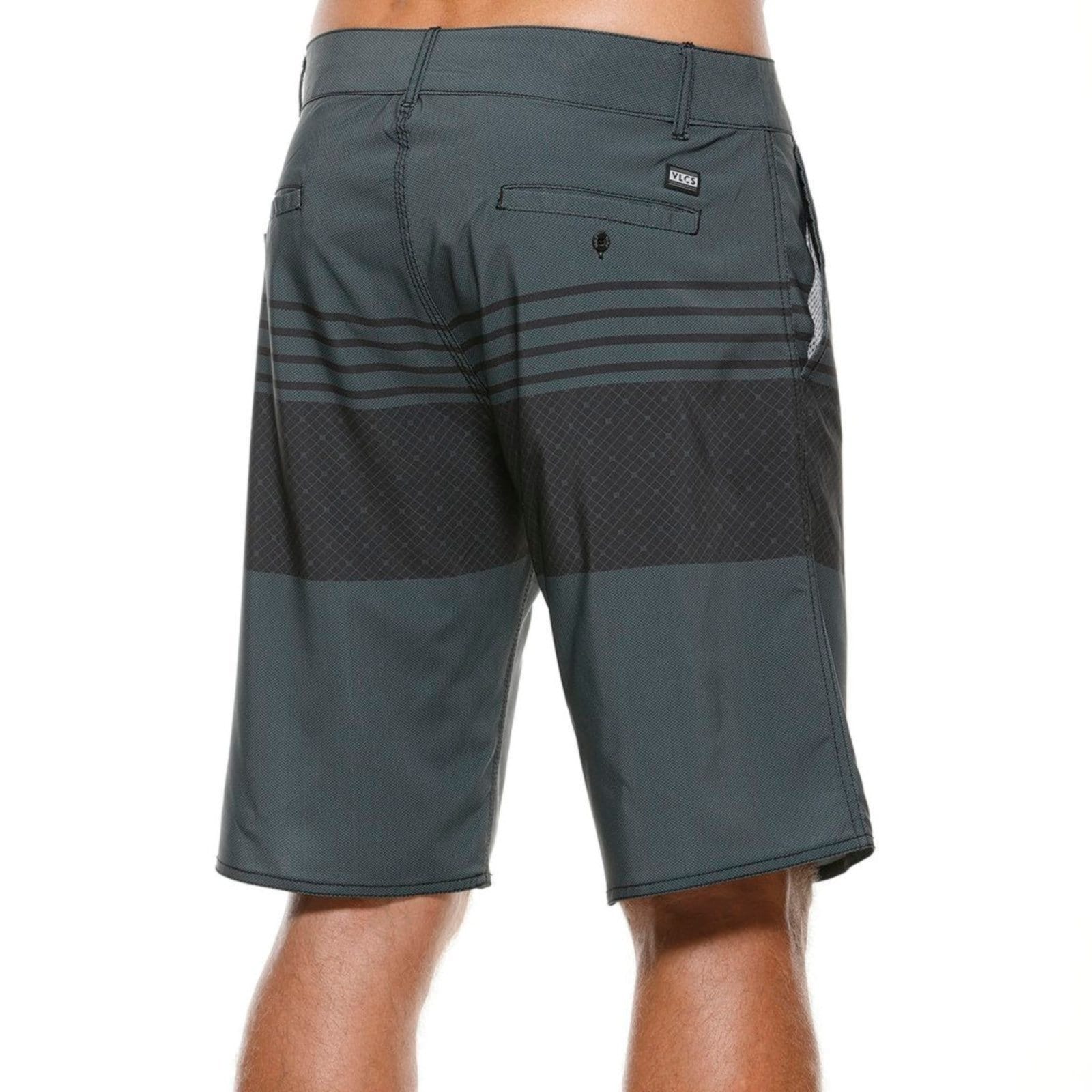 Vista 2 Bermuda Passeio Masculina Tactel Elastano Leve VLCS VLCS VIOLAÇÕES cinza