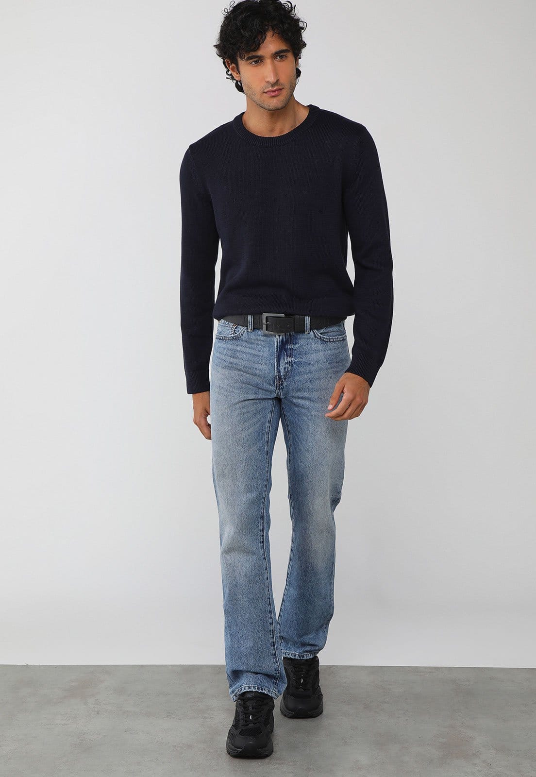 Vista 2 Calça Masculina GAP Reta Light Wash GAP azul