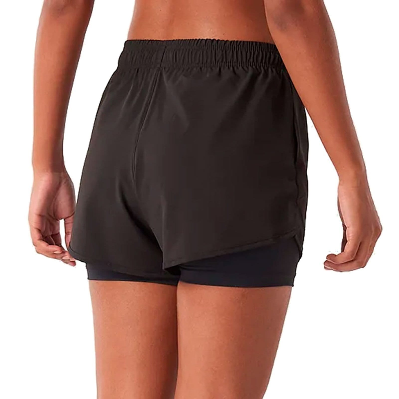 Vista 2 Short Feminino New Balance Sport Essentials 2 em 1 New Balance preto