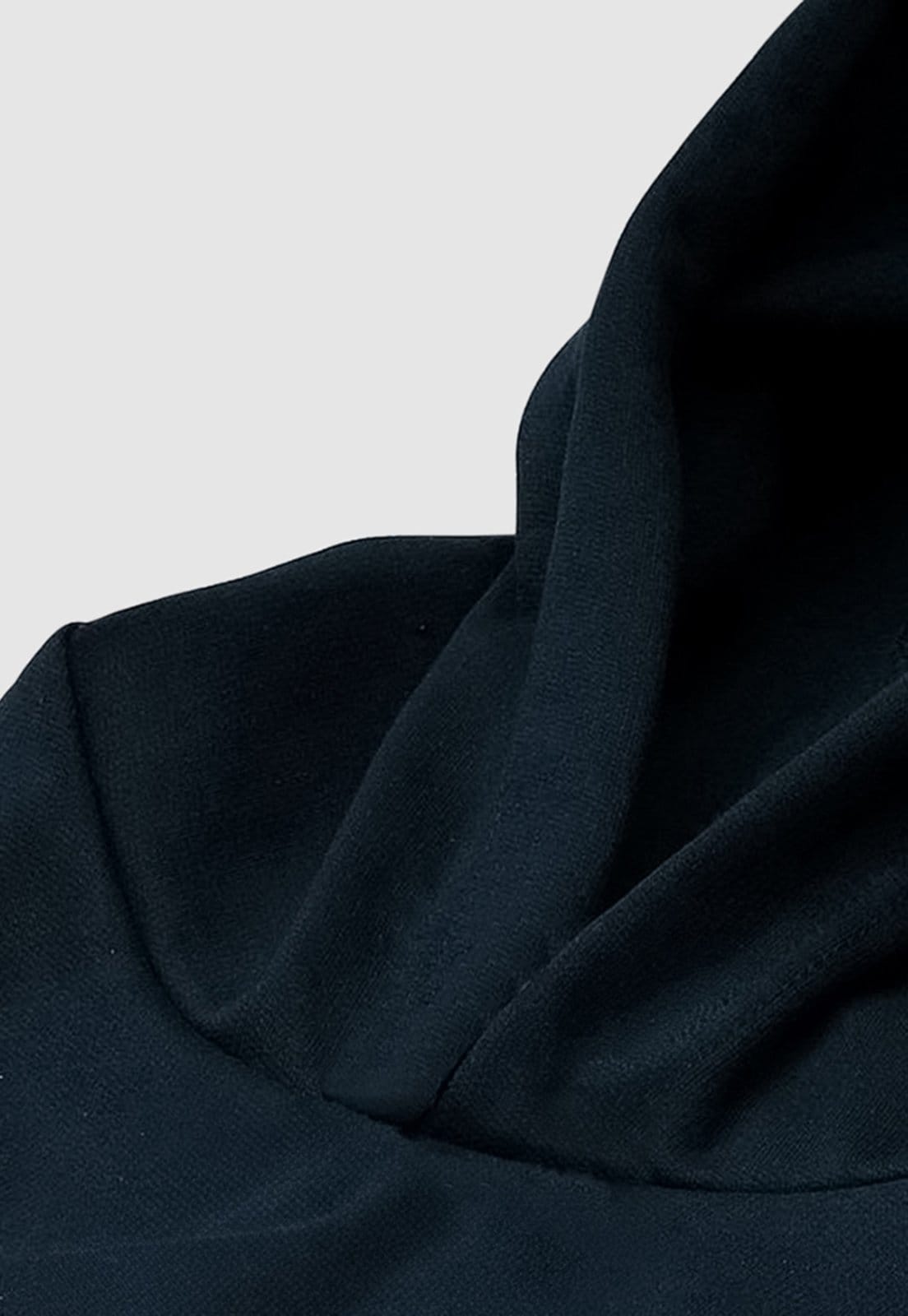 Blusa de Frio Moletom Feminino Canguru Mão Coreana Benellys Marinho - 2