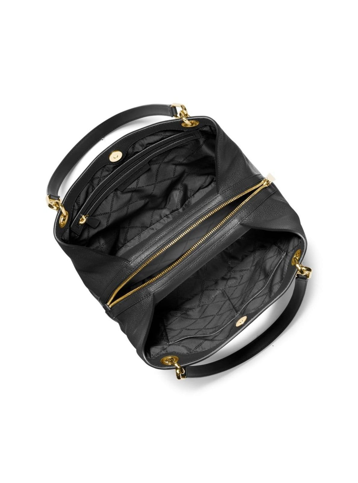 Vista 2 Bolsa Tote Kensington Grande De Couro 30F3G8KT7L001 Michael Kors preto