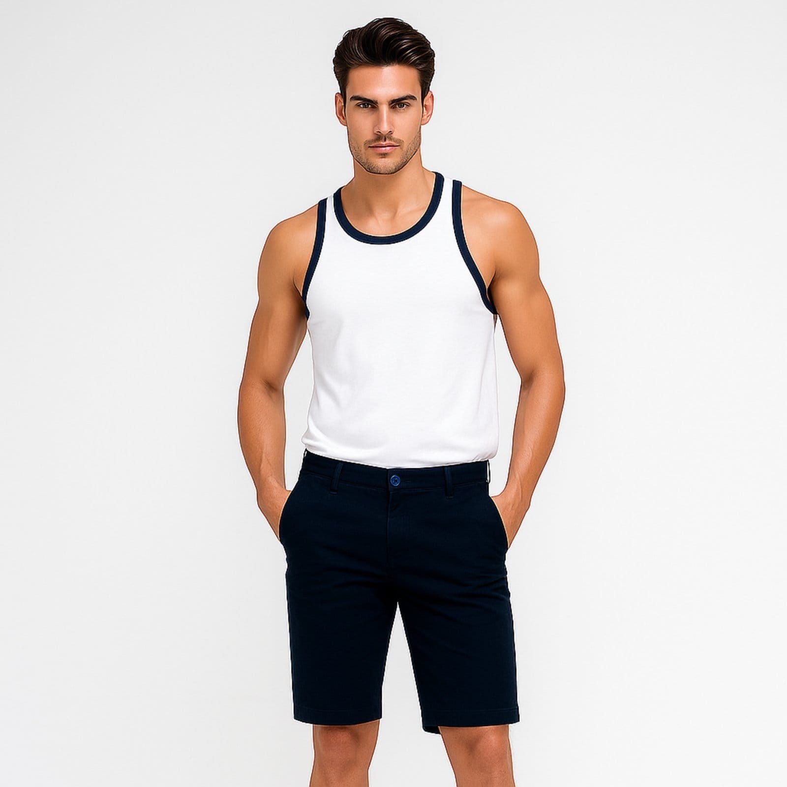 Bermuda Masculina D Bell Outlet Fashion Sarja