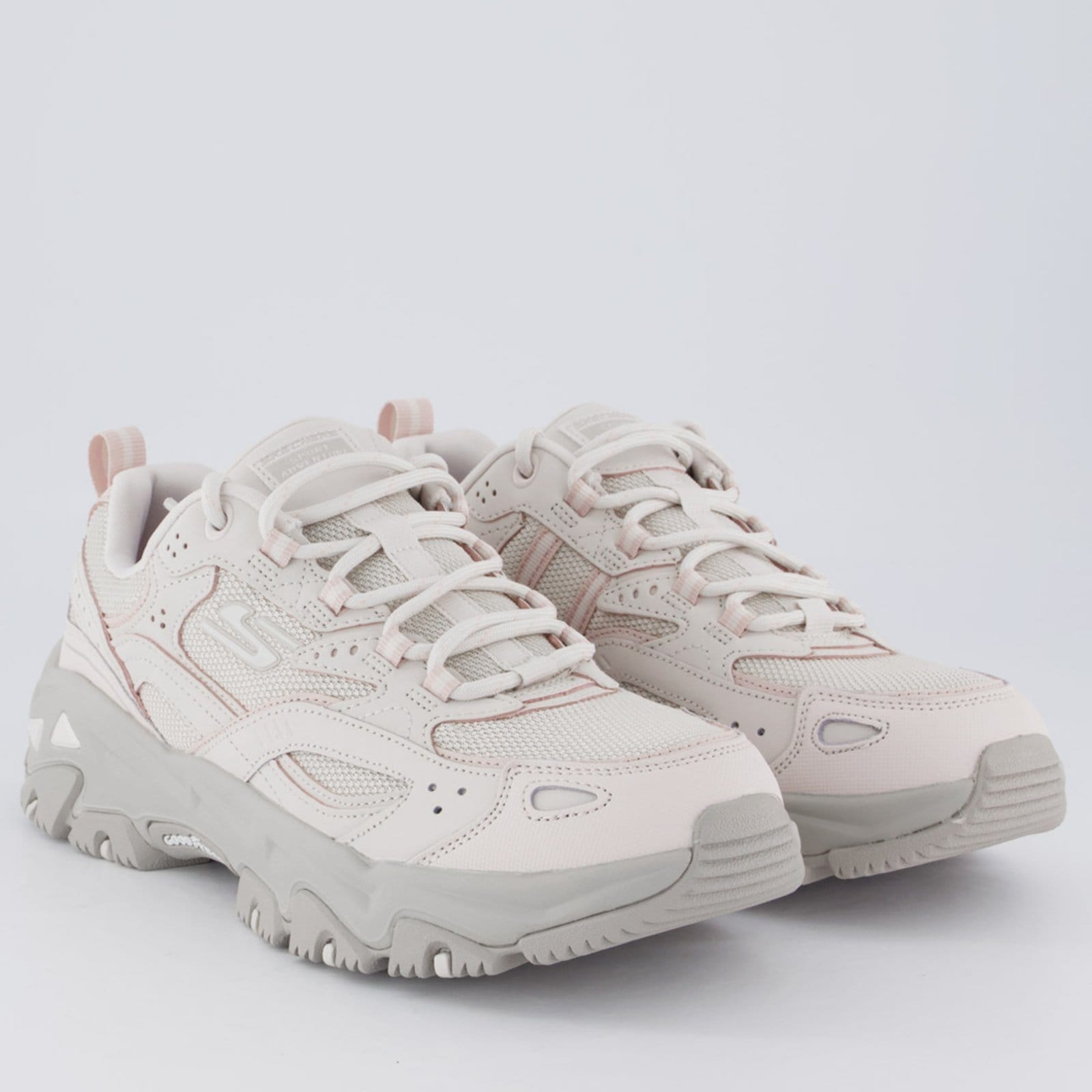 Vista 2 Tênis Skechers Delite Hiker Feminino Skechers bege