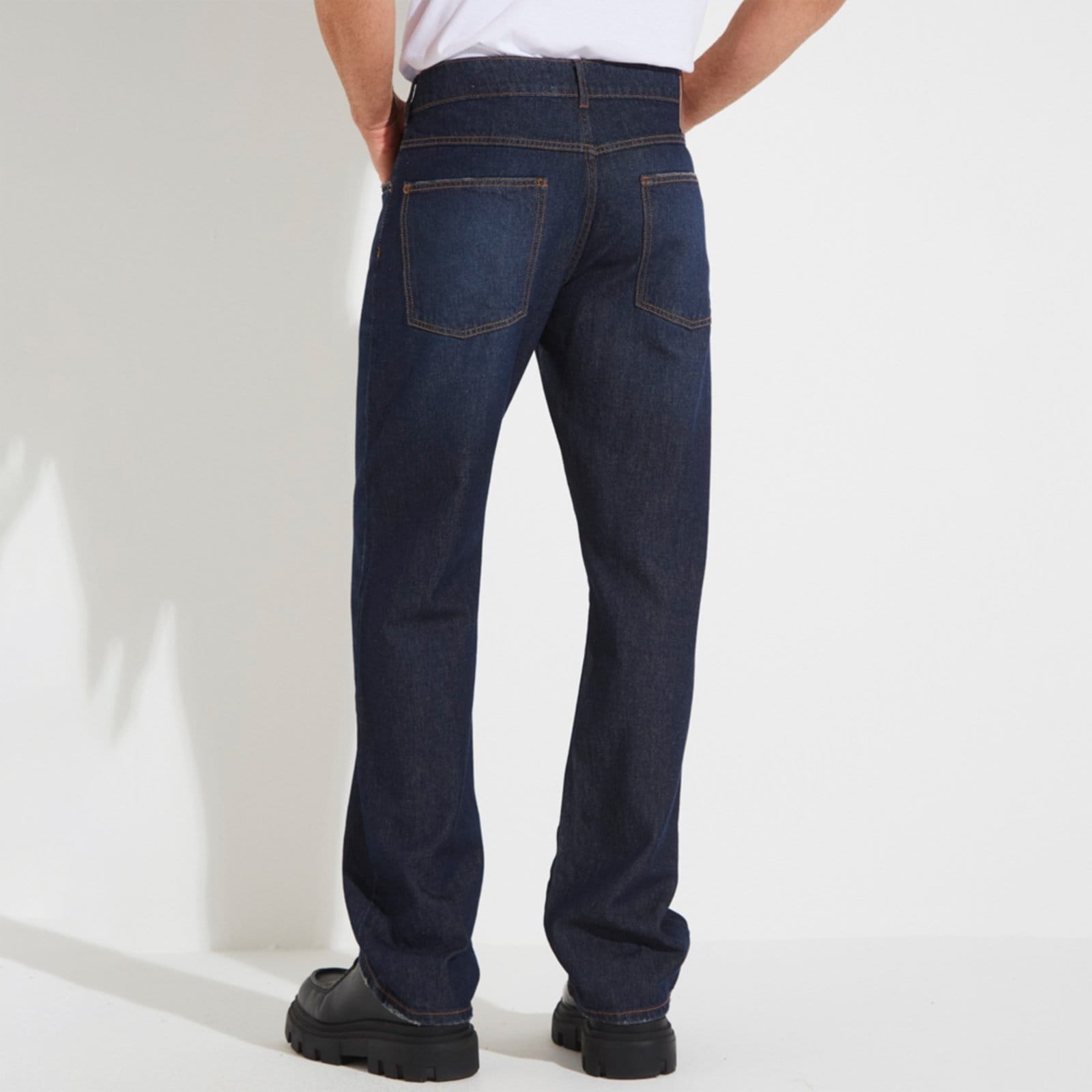 Vista 2 Calça Jeans Forum History Ou25 Masculino Forum azul