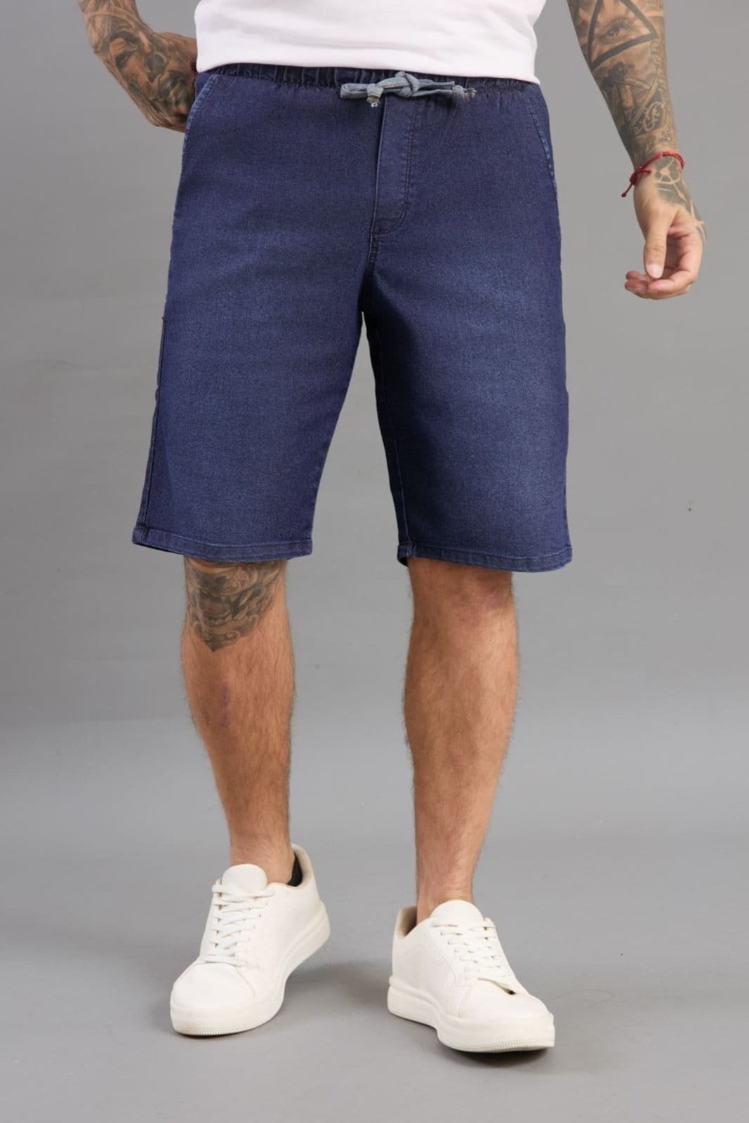 Bermuda Jeans Jogger Moletinho Masculino Lemier Collection