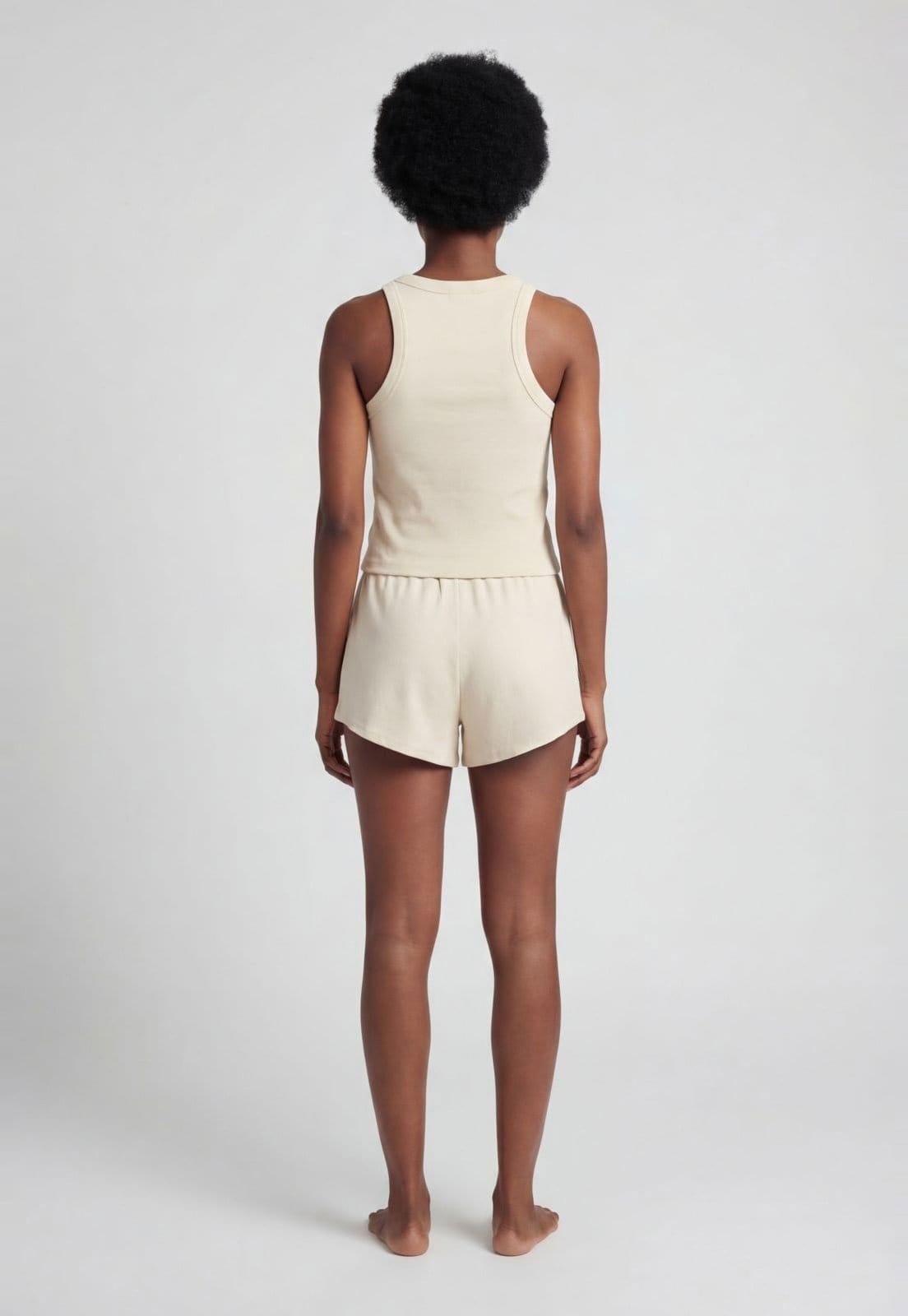 Vista 2 Conjunto Pijama Feminino Hering Off-White Hering off-white white