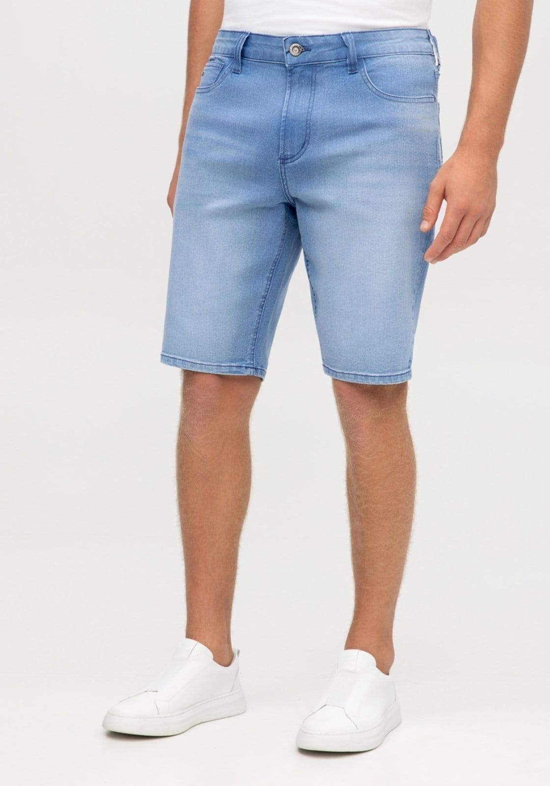 Bermuda Masculina Reta Estonada