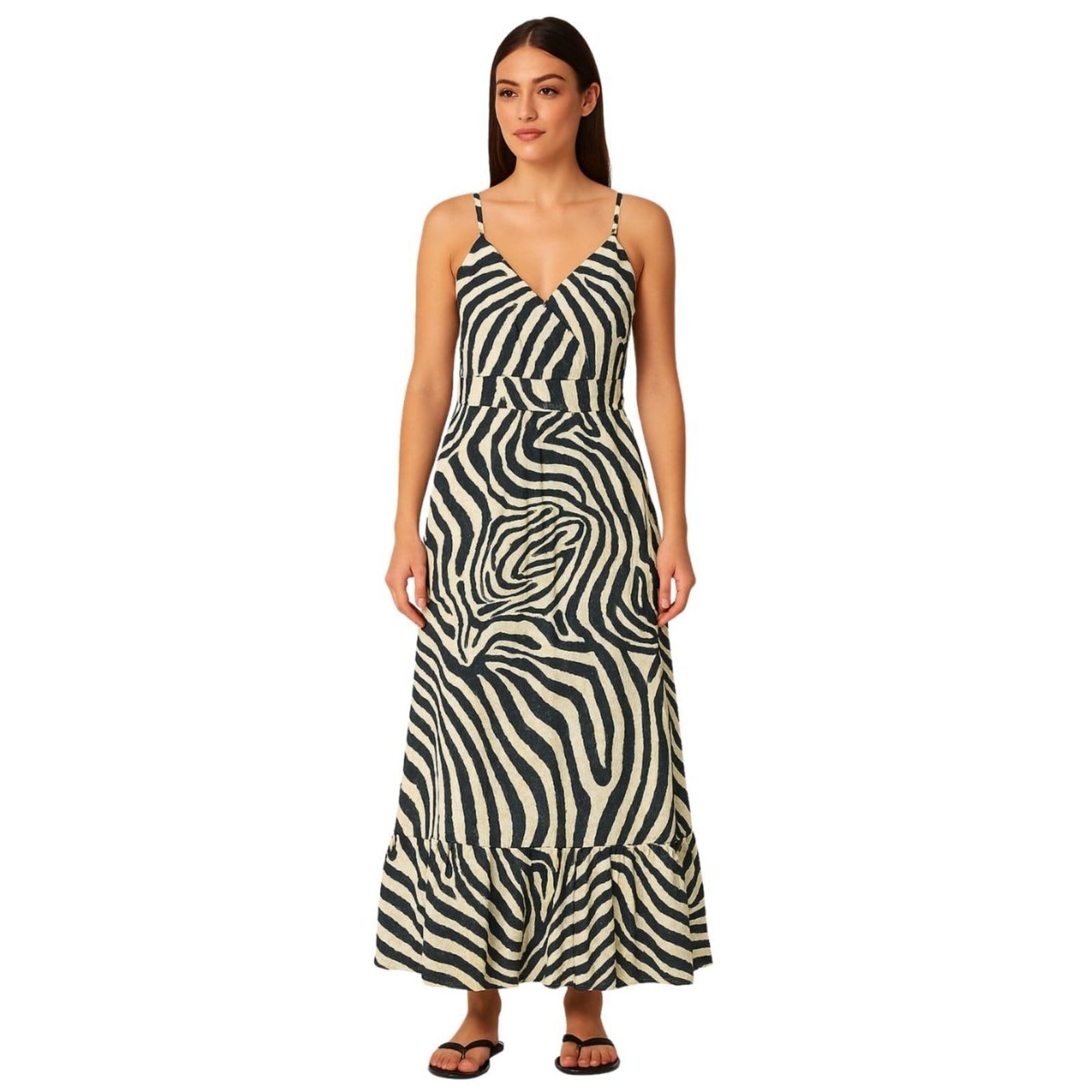 Vestido Indiano Vih Triny Solto Estampado