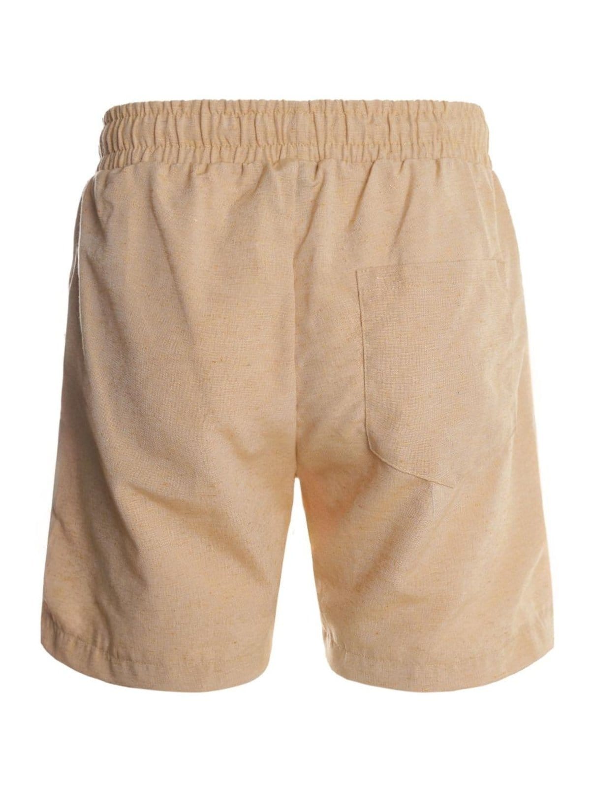 Vista 2 Bermuda Nature 3 Bolsos Vels Masculina Vels amarelo