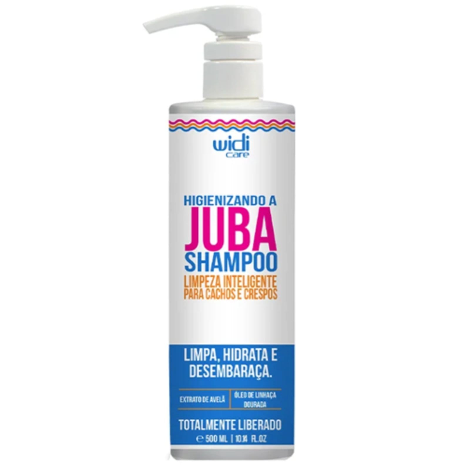 Shampoo Widi Care Higienizando A Juba Cachos E Crespos 500 ml.