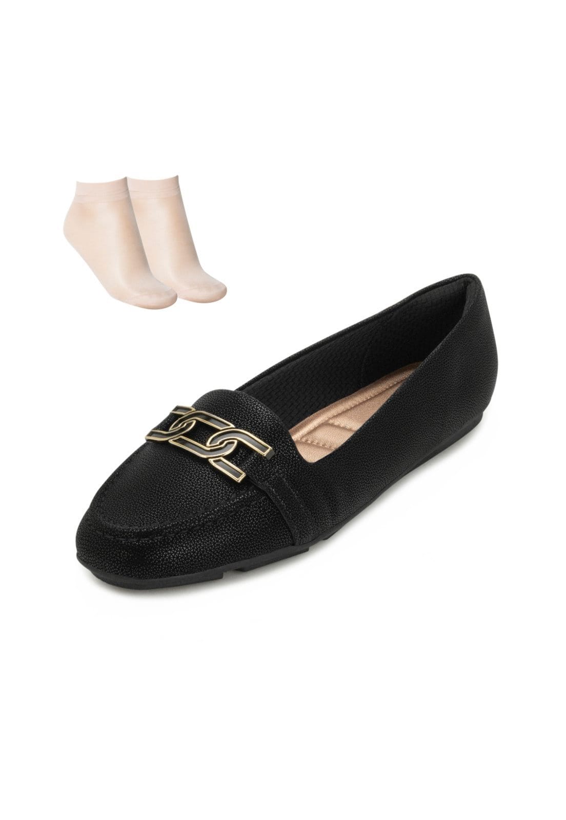 Sapatilha Piccadilly e Meia PD25-12203