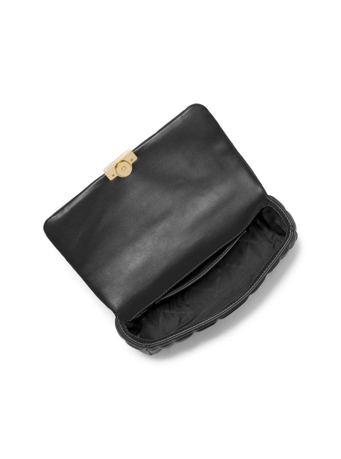 Vista 2 Bolsa De Ombro Tribeca Grande De Couro 30R4G2RL7L001 Michael Kors preto