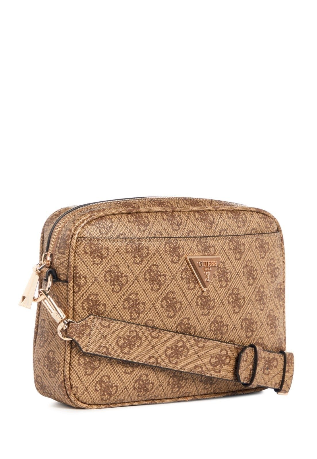 Vista 2 Bolsa Guess Meridian II Camera Bag Bege Guess amarelo