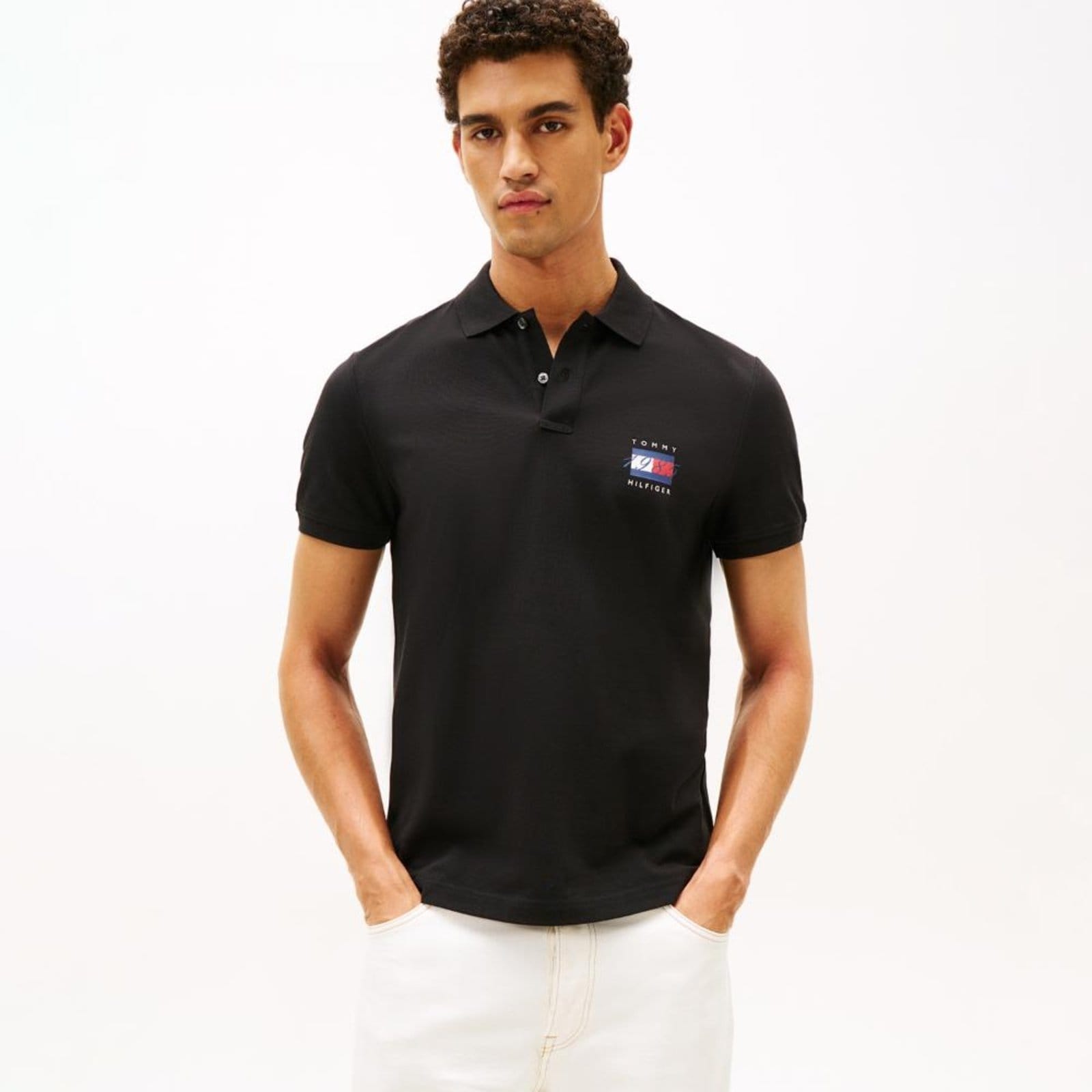 Polo Piquet Gola Zíper Regular Fit - EEG